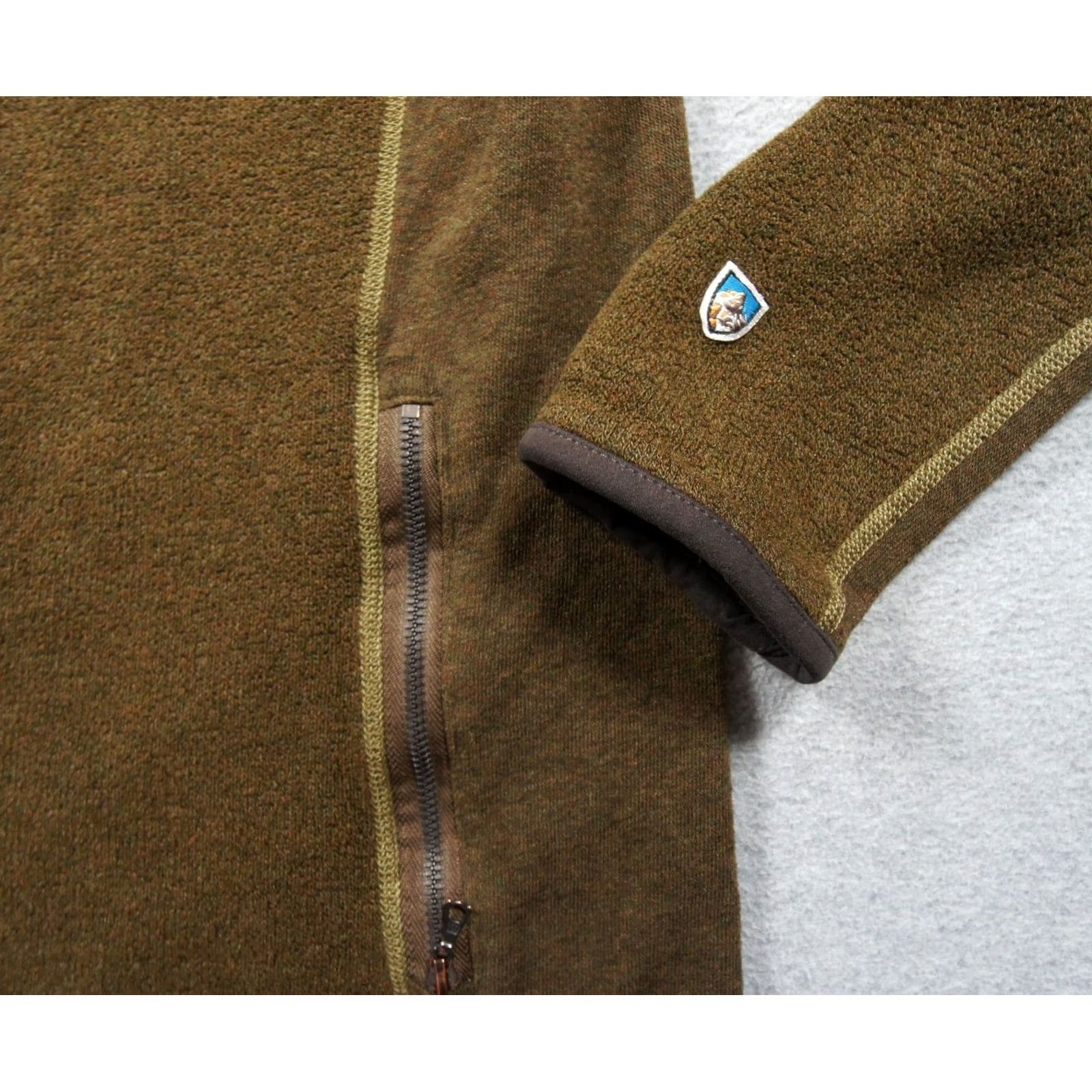 Vintage Kuhl Jacket Mens Medium Brown Full Zip Fleece Alfpaca Outdoor Hiking Casual Jacket Mens Brown Full Zip Fleece Alfpaca Outdoor Hiking Casual Size US M / EU 48-50 / 2 - 4 Thumbnail