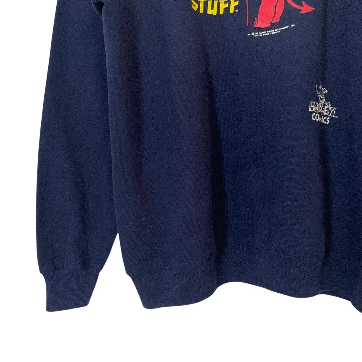 Marvel Comics Vintage 90s Hot Stuff Little Devil Harvey Comics Sweatshirt Size US M / EU 48-50 / 2 - 3 Thumbnail