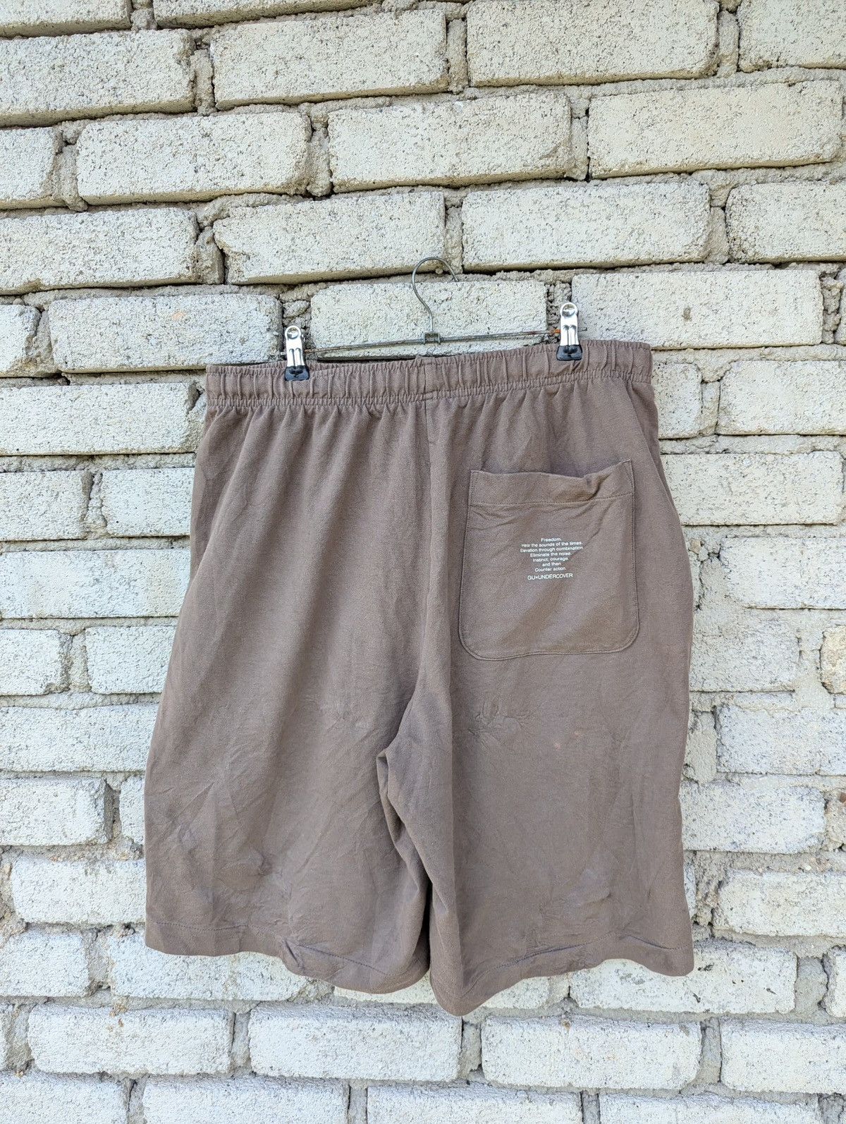 GU × Undercover Gu Undercover Short Pants Skulls Size US 32 / EU 48 - 2 Thumbnail