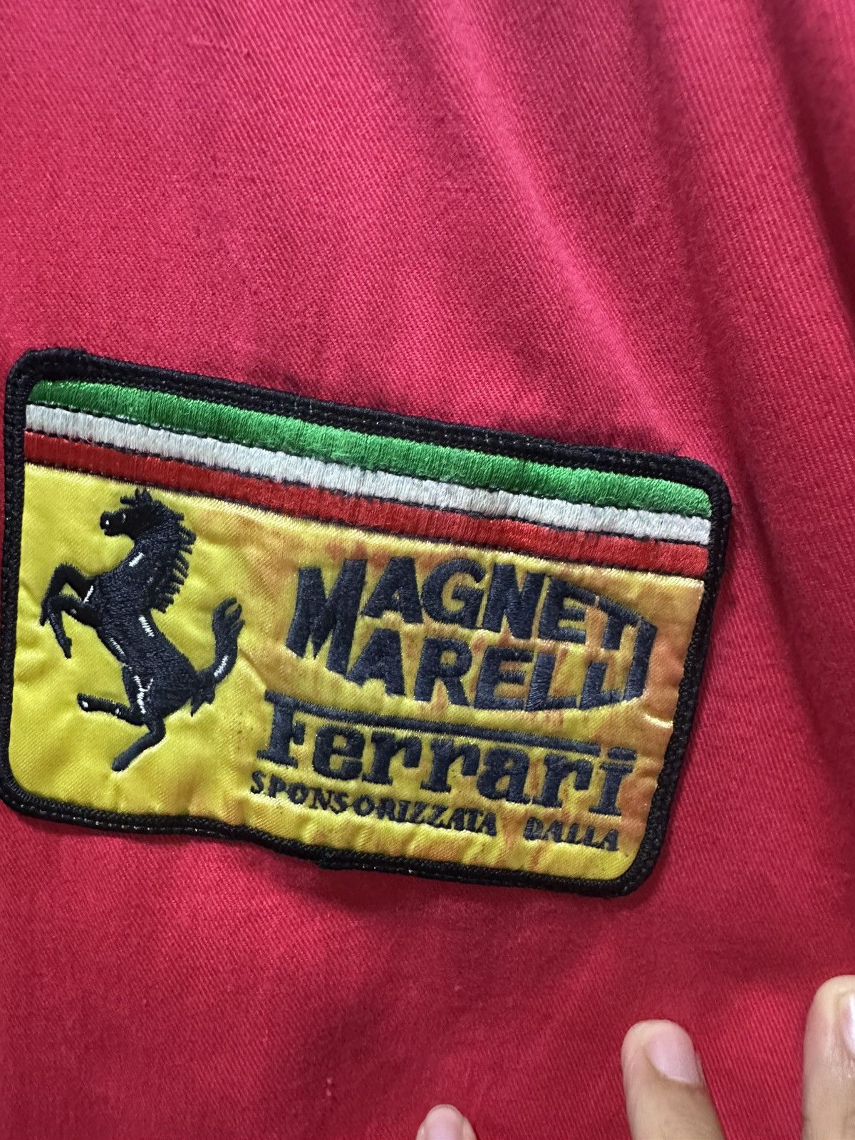 Ferrari Vintage Ferrari Jacket Agip Embroidery Logo Design Size US L / EU 52-54 / 3 - 5 Thumbnail