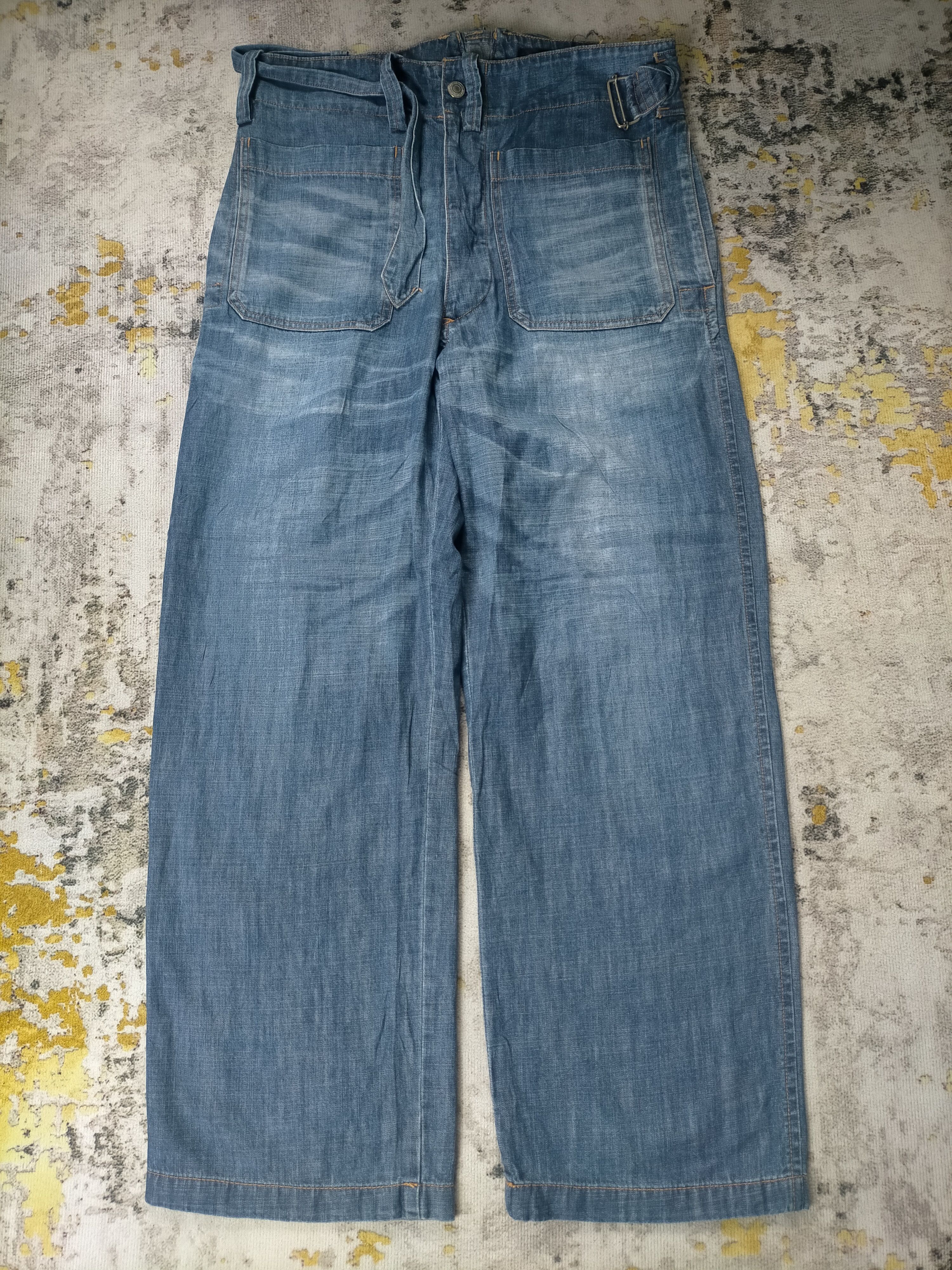 Zucca Vintage Zucca Wide Leg Jeans Size US 31 - 1 Thumbnail