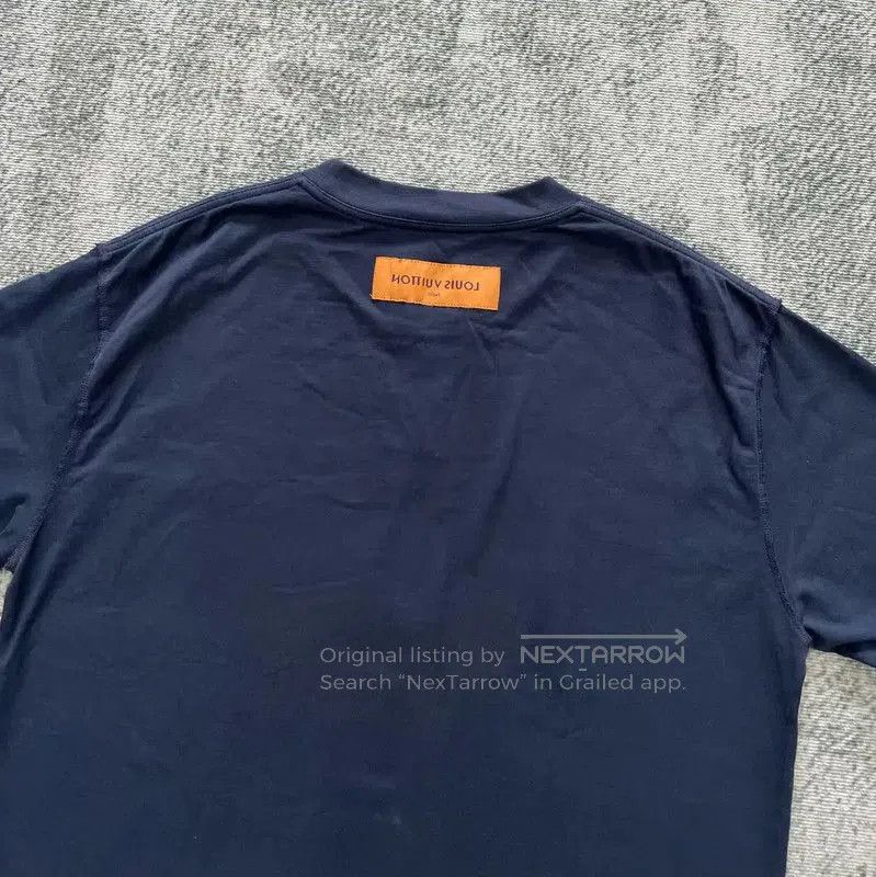 Louis Vuitton Louis Vuitton Summer Dark Blue Logo T-Shirt . Size US M / EU 48-50 / 2 - 5 Thumbnail