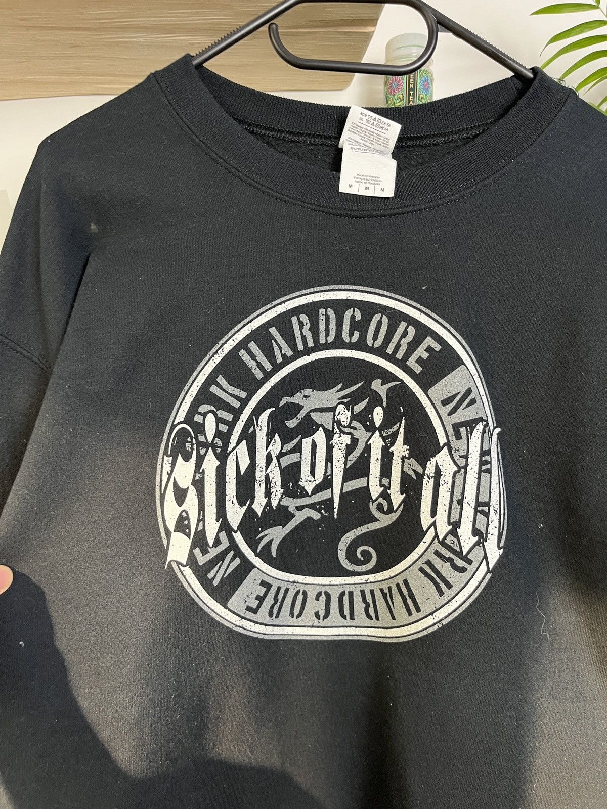 Band Tees Vintage sick of it all sweatshirt boxy Hardcore punk metal Size US M / EU 48-50 / 2 - 3 Thumbnail