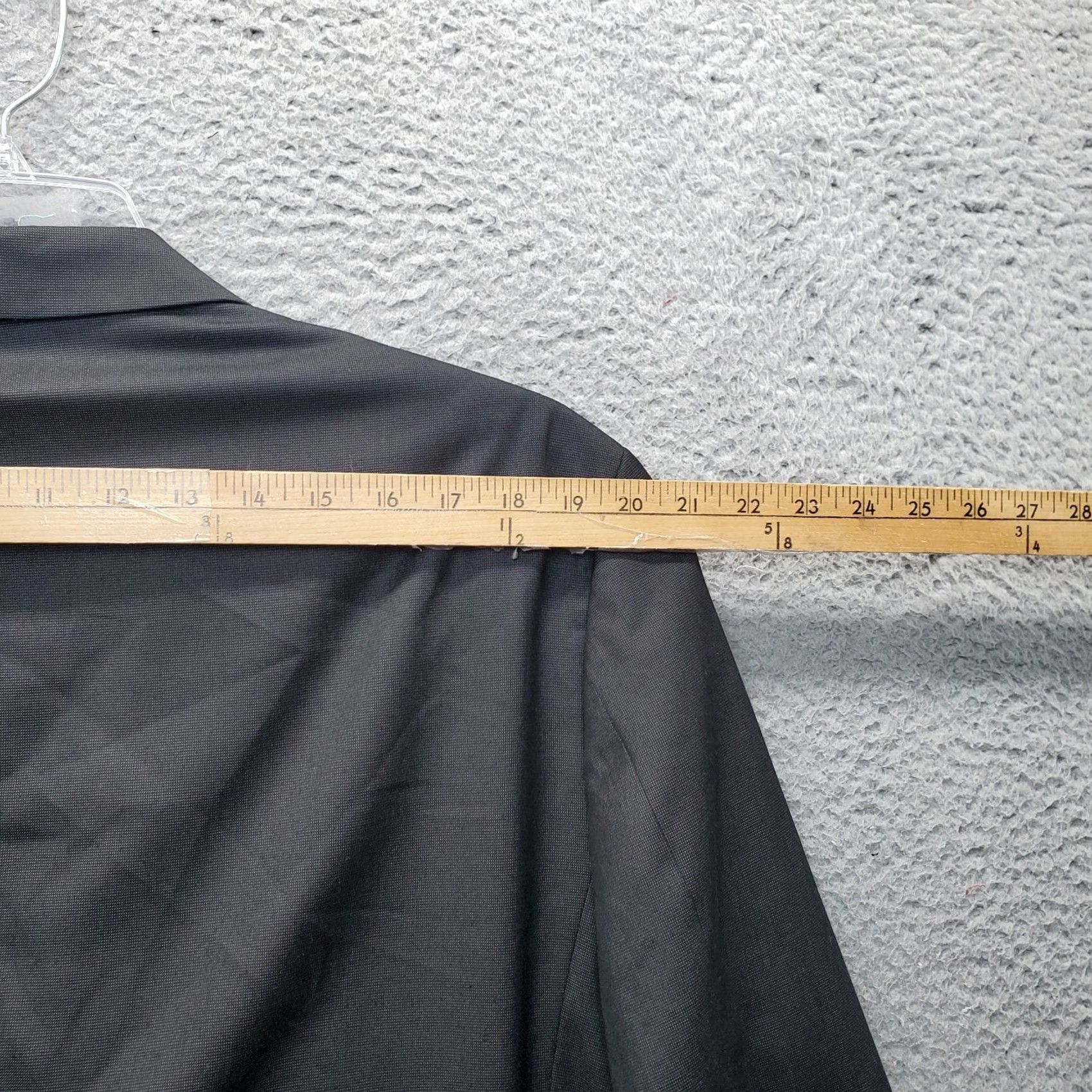Kenneth Cole Kenneth Cole Reaction Blazer Jacket Mens 46L Black Formal Single Breasted EUC Shirt Size 46R - 4 Thumbnail