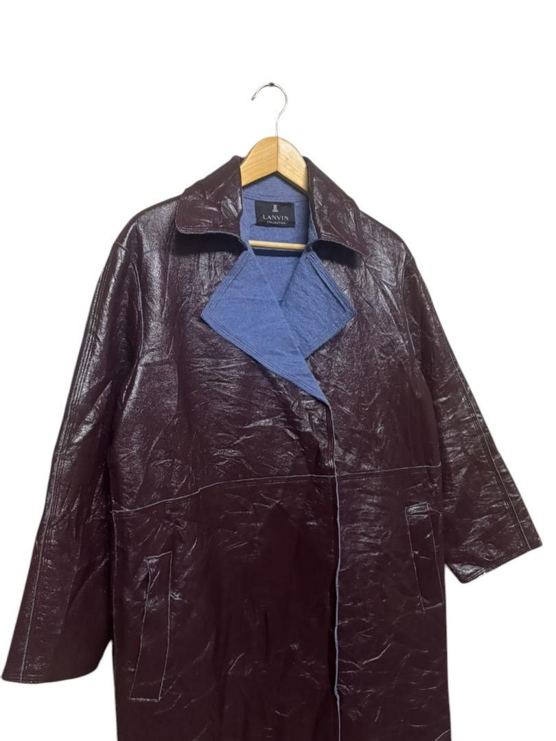 Lanvin Lanvin Collection Polyurethene Long Jacket Size US L / EU 52-54 / 3 - 7 Thumbnail