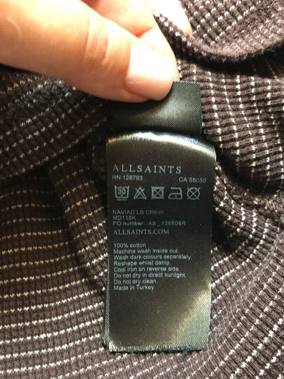 Allsaints Streetwear Allsaints Vintage Long Sleeve sweater Y2K Size US S / EU 44-46 / 1 - 4 Thumbnail