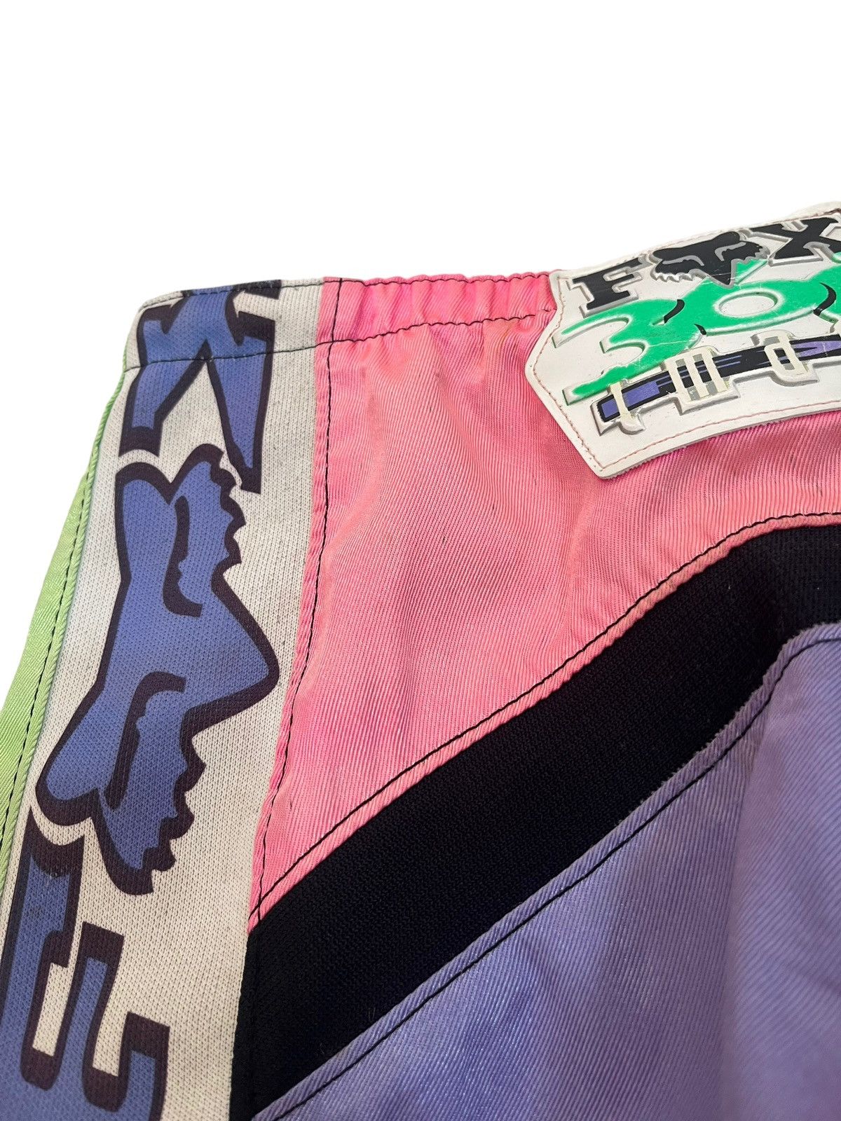 Fox Racing × Vintage Vintage Distressed and Damage Fox Outdoor motocross 31 x 26 Size US 31 - 10 Thumbnail