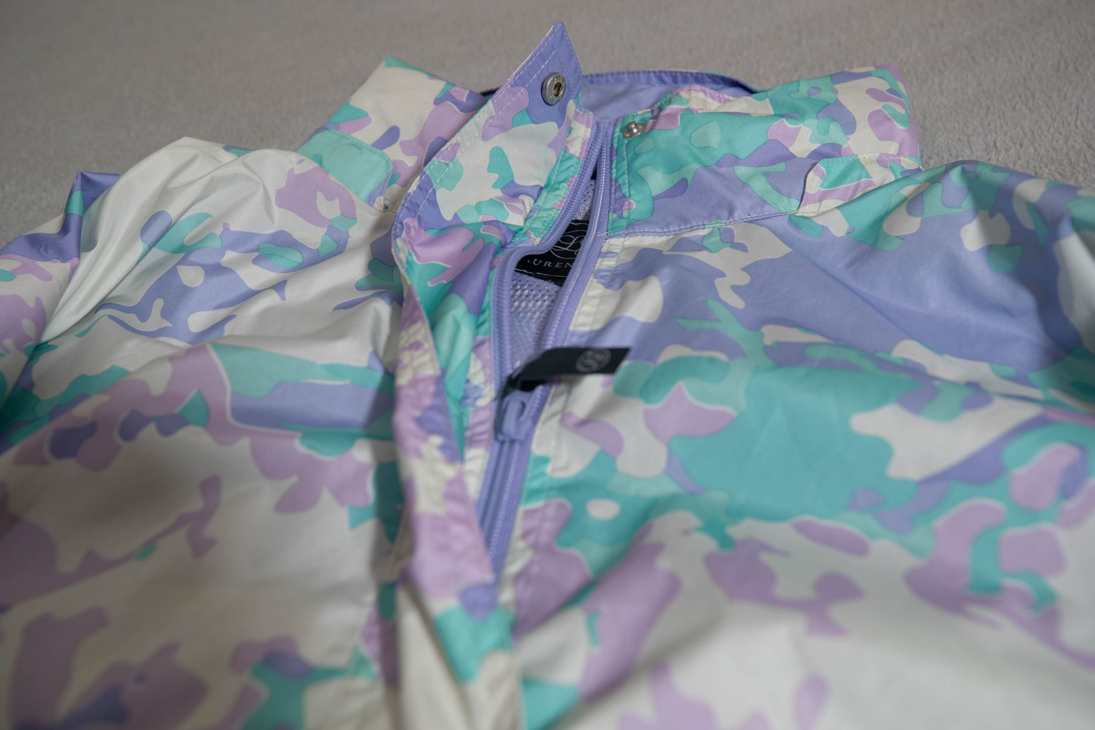 Other Lauren James Pastel Winter Camo Windbreaker (L) Size US L / EU 52-54 / 3 - 8 Thumbnail