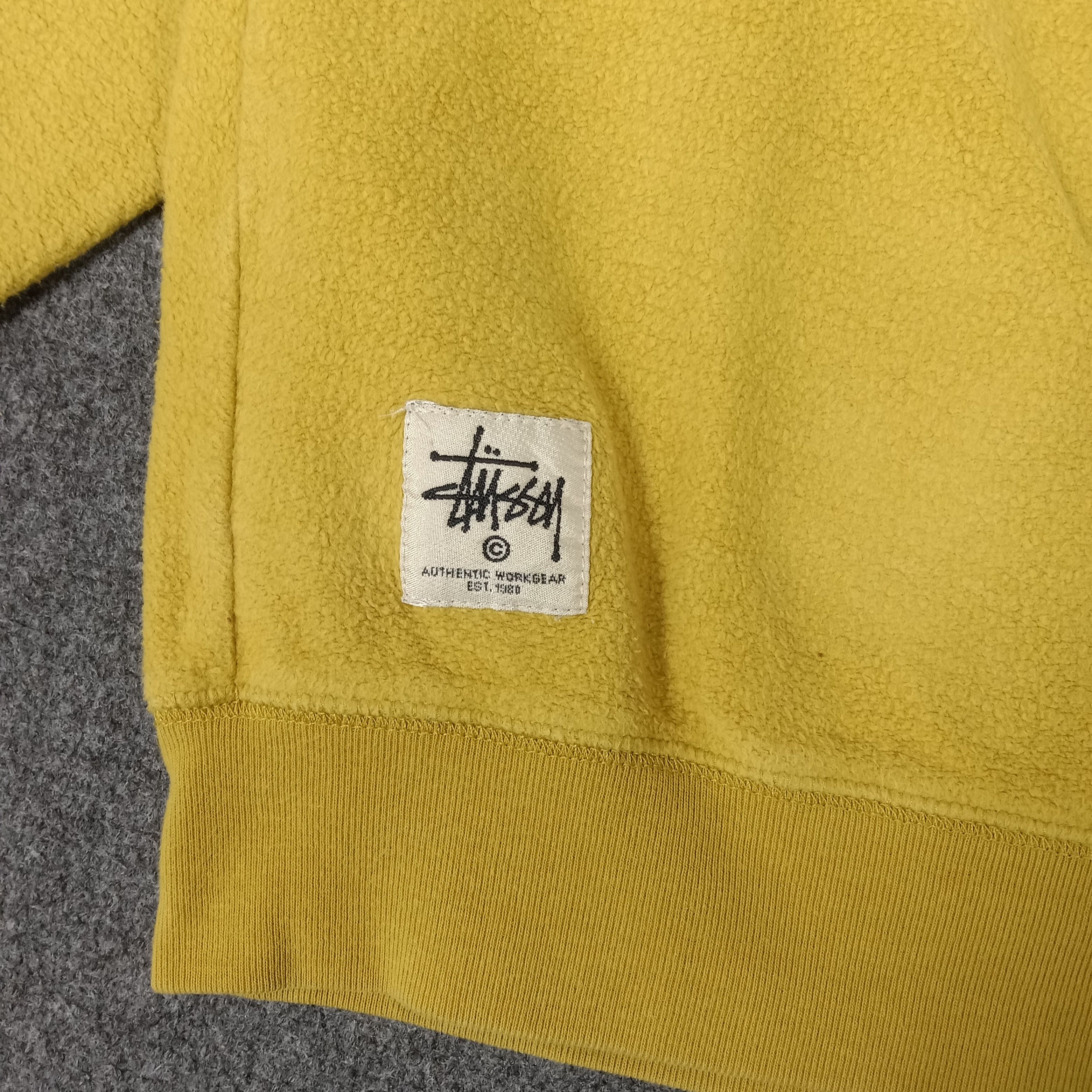Stussy × Vintage Stussy Streetwear Style Big Logo Custom Sweatshirt Size US L / EU 52-54 / 3 - 5 Thumbnail