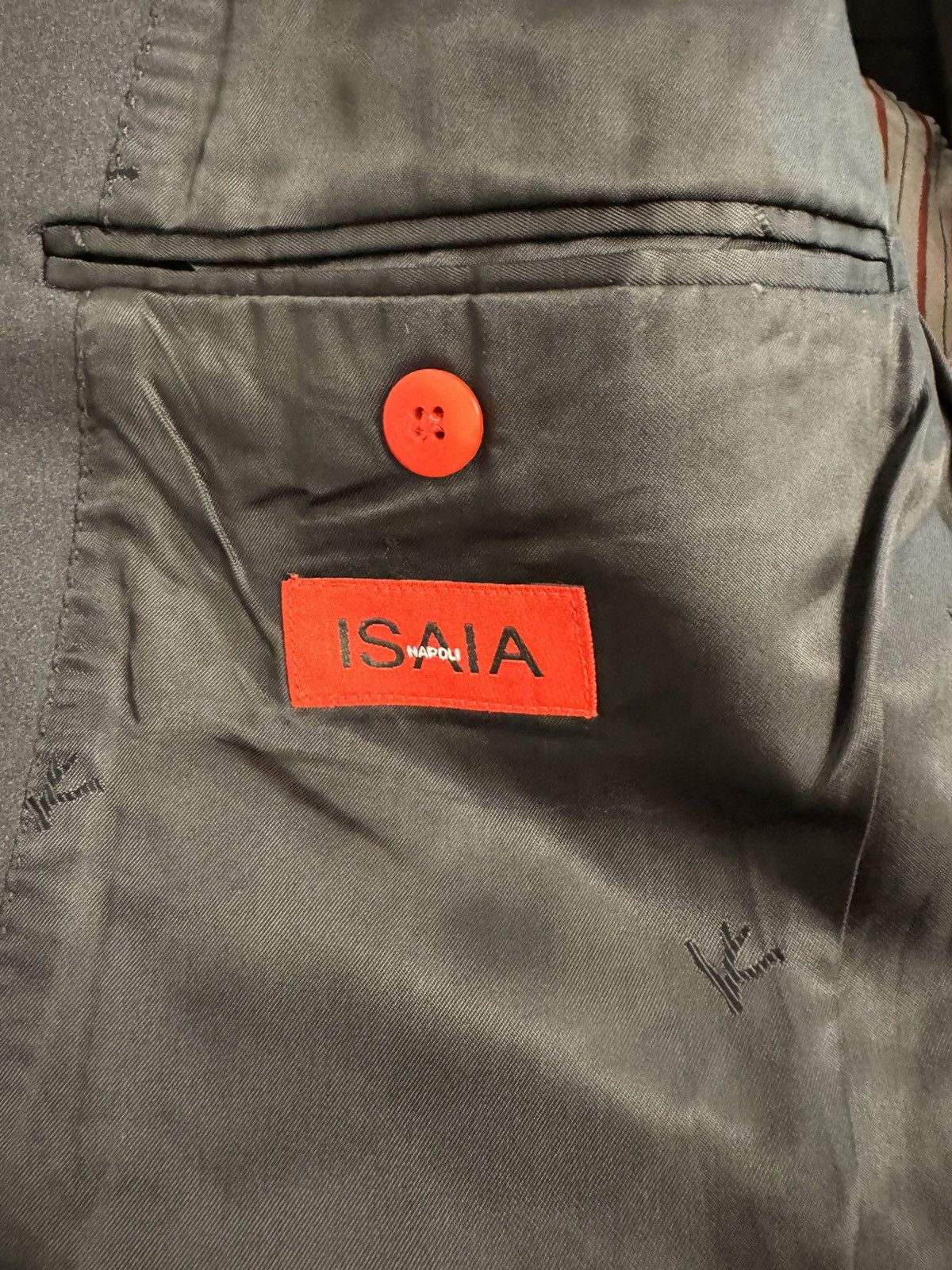 Isaia ISAIA Napoli AQUASPIDER Tuxedo Jacket 42R $3295 Size 42R - 7 Thumbnail