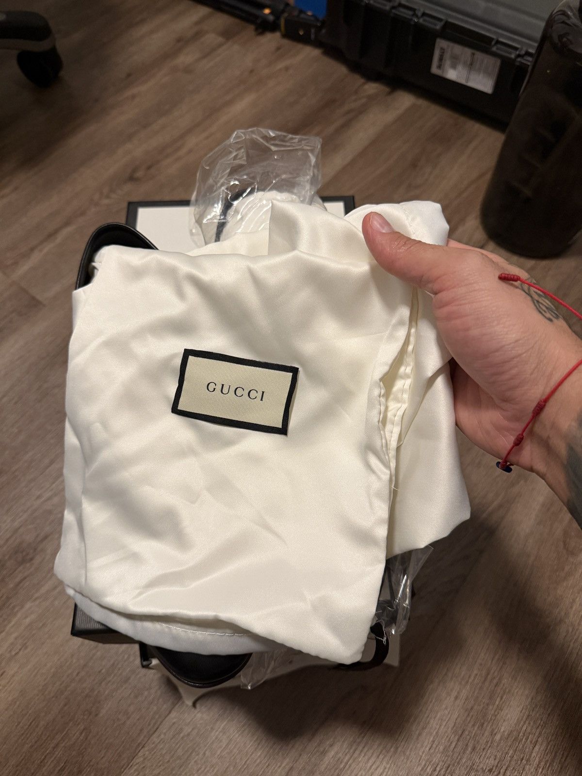 Gucci Gucci Brixton Agnello Plonge - wolf Size US 9.5 / EU 42-43 - 4 Thumbnail