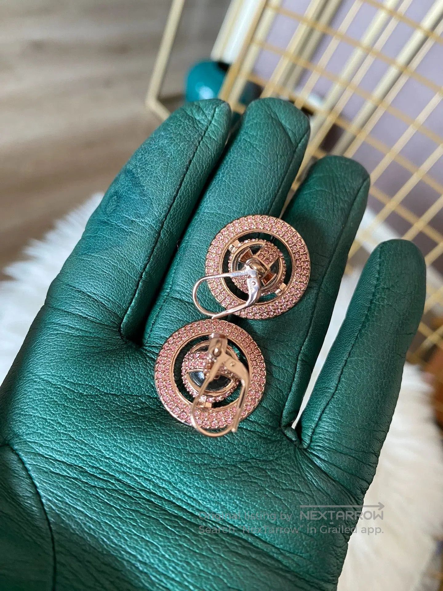 Vivienne Westwood Vivienne Westwood Pink Sorada Orb Earrings. Size ONE SIZE - 4 Thumbnail