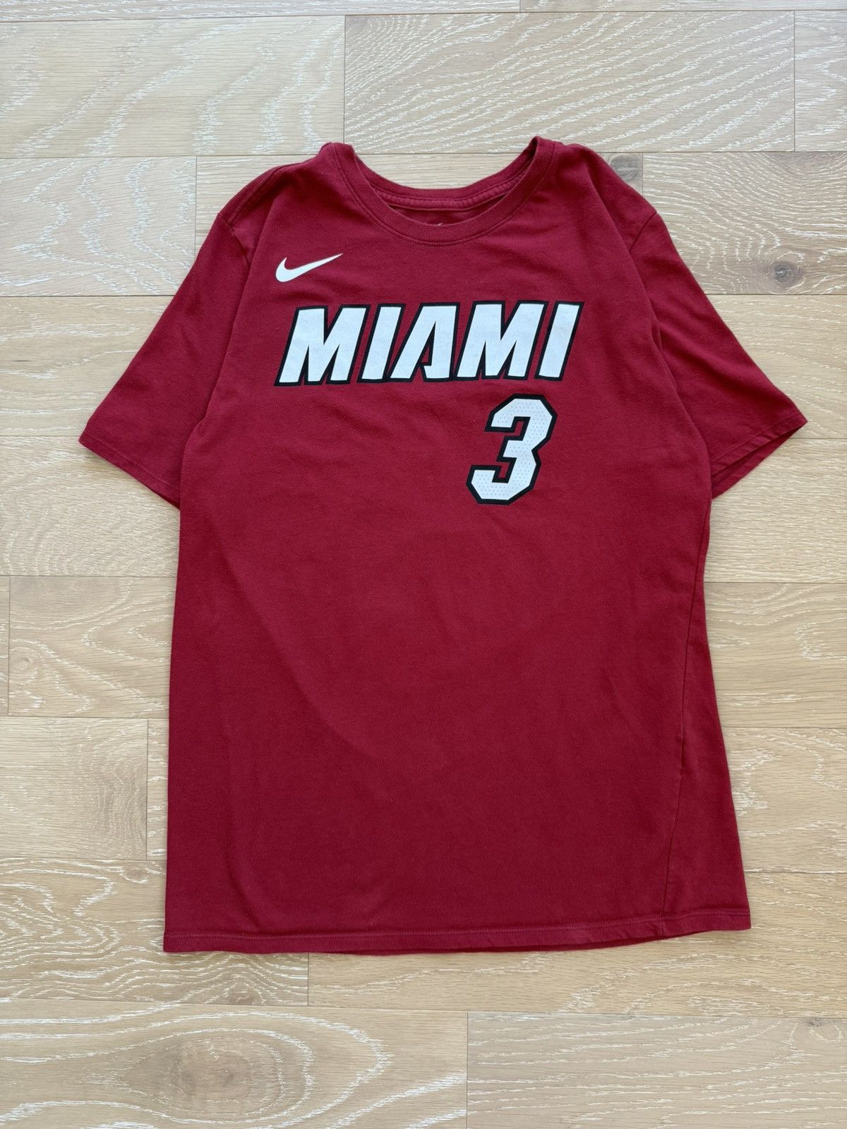 Nike Nike Miami Heat Dwayne Wade NBA Shirt Size US L / EU 52-54 / 3 - 1 Thumbnail