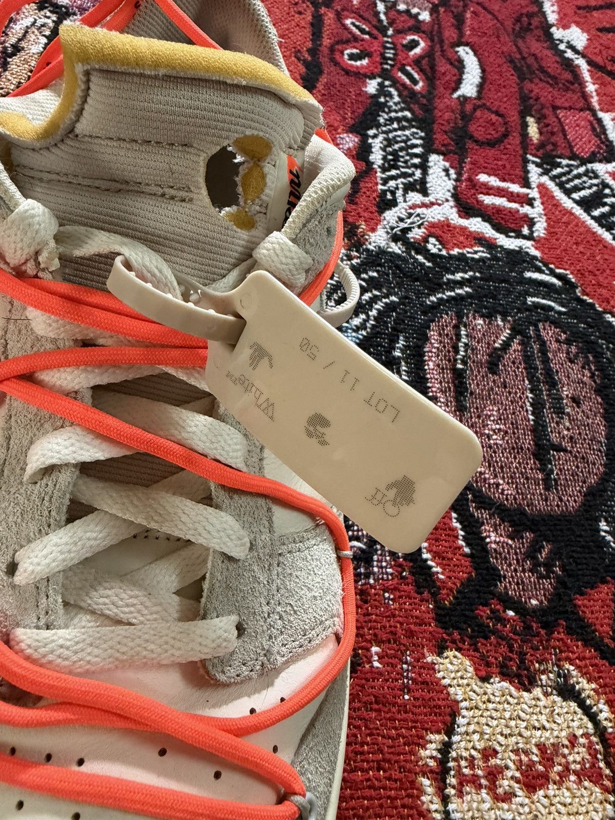 Nike × Off-White Off white nike dunk low - lot 11 Size US 11 / EU 44 - 5 Thumbnail