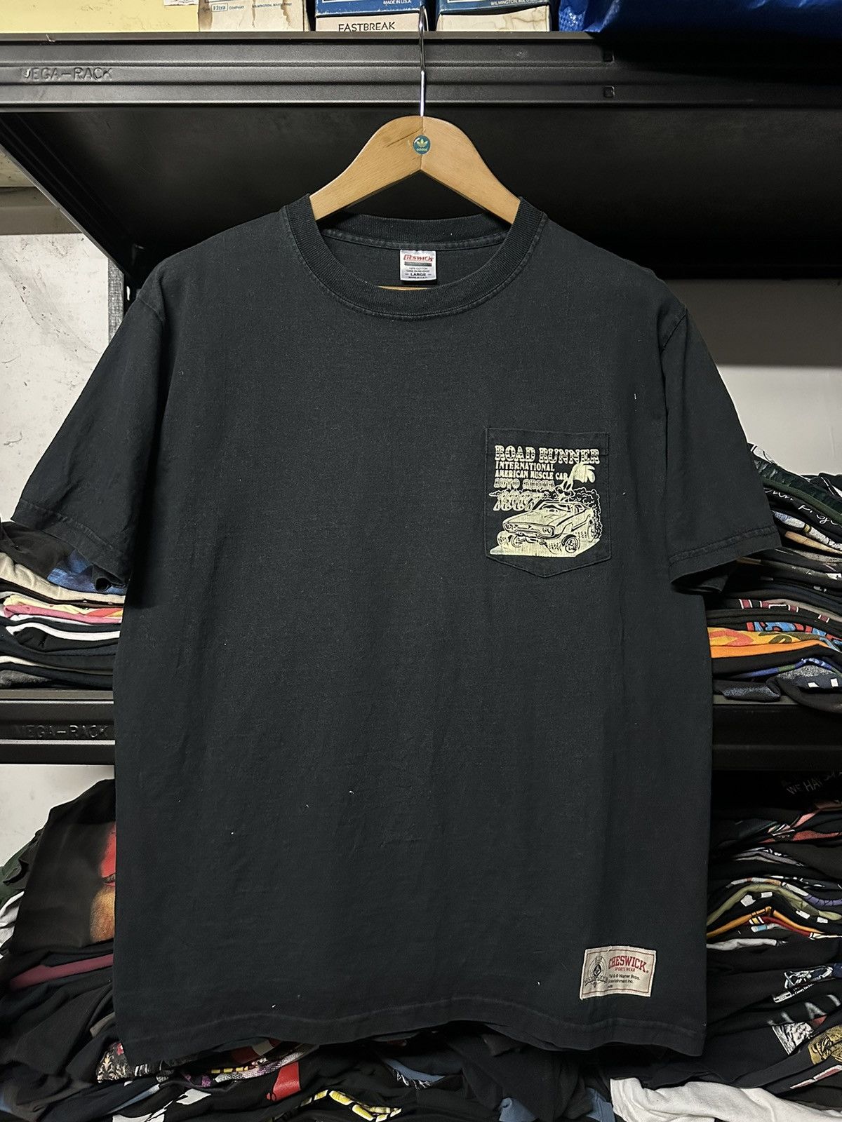 Cartoon Network × Sugar Cane × Vintage Vintage Sugar Cane Road Runner Looney Tones Faded Tee Size US L / EU 52-54 / 3 - 5 Thumbnail
