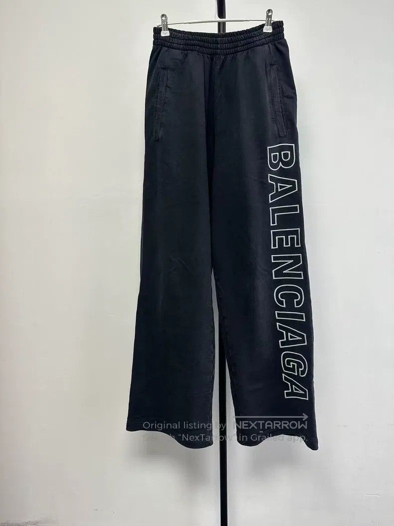 Balenciaga Balenciaga size S Mid-Rise Straight Loose Tapered Casual P Size US 27 - 1 Thumbnail