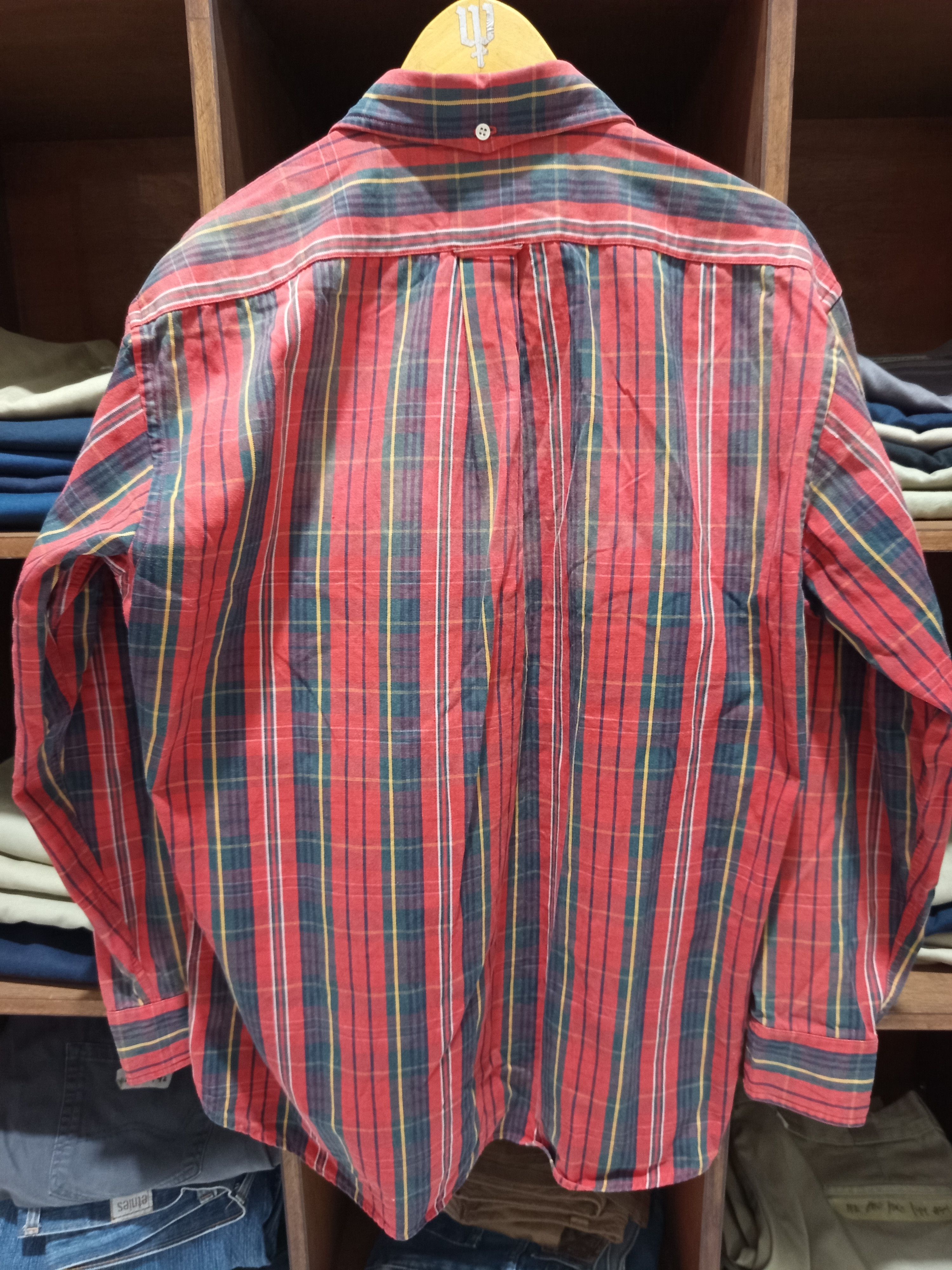 Van VAN Japan Plaid Flannel Shirt Cotton Size L Size US L / EU 52-54 / 3 - 6 Thumbnail
