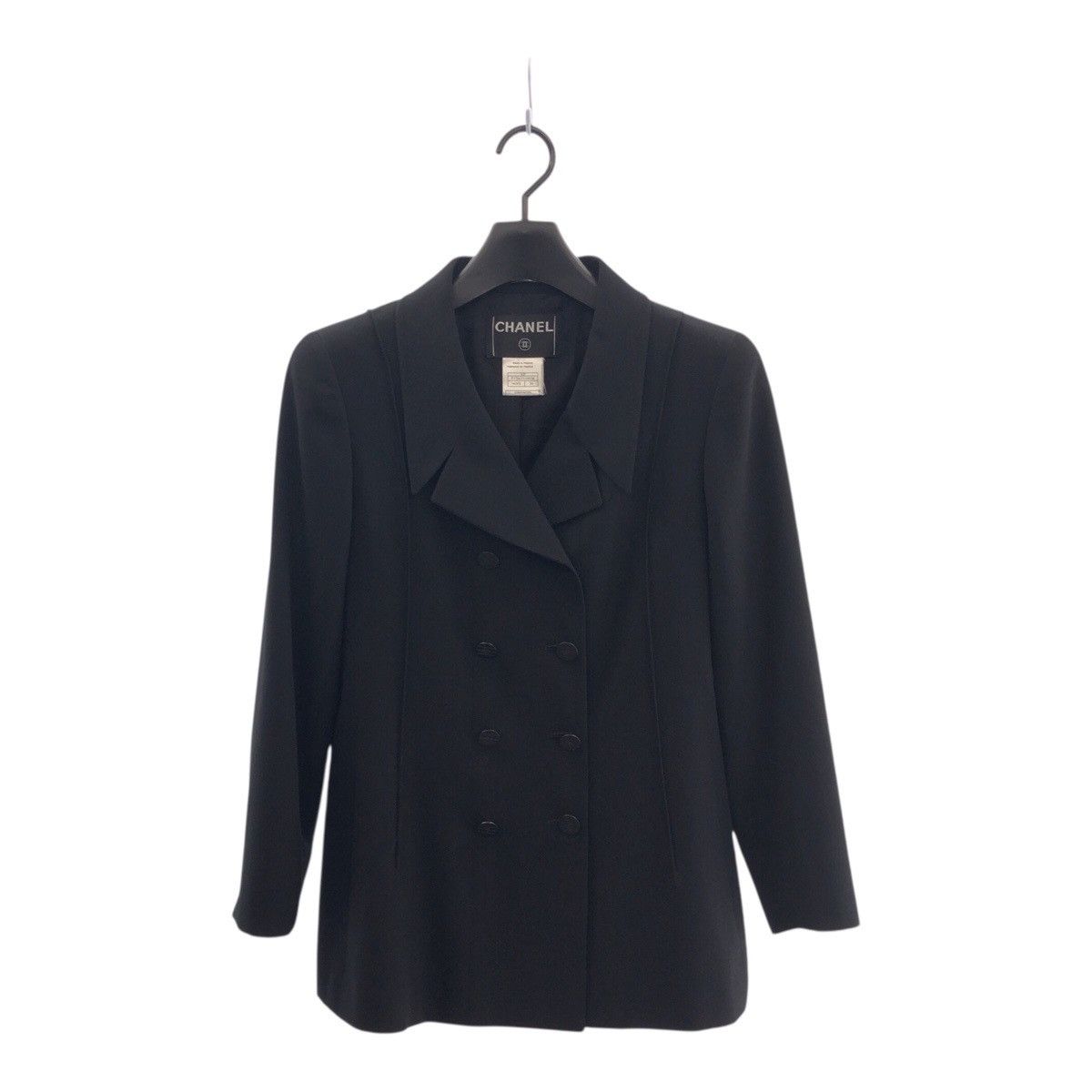 Chanel Chanel CHANEL Wool Silk Jacket Textile Outerwear P17463V09938 DUTY FREE for USA Size ONE SIZE - 1 Thumbnail