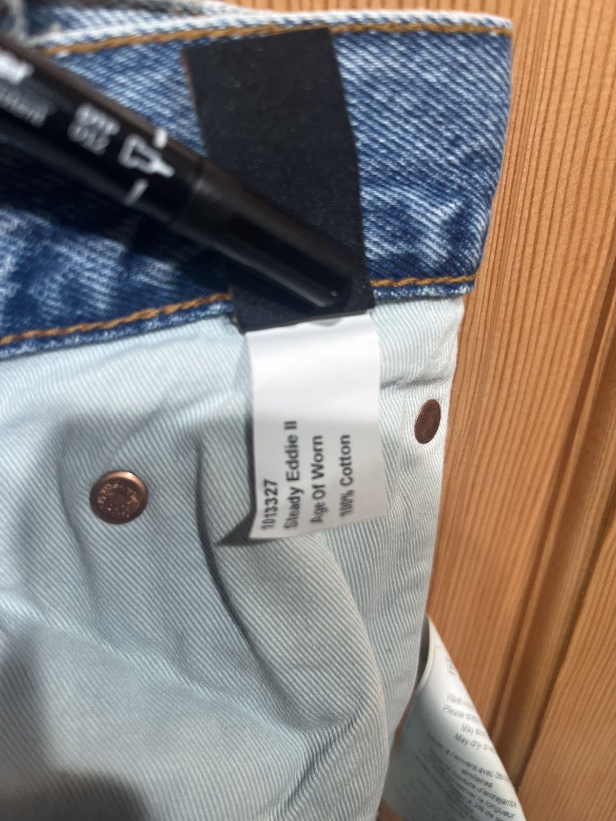 Nudie Jeans Nudie Jeans Steady Eddie II Size US 31 - 5 Thumbnail