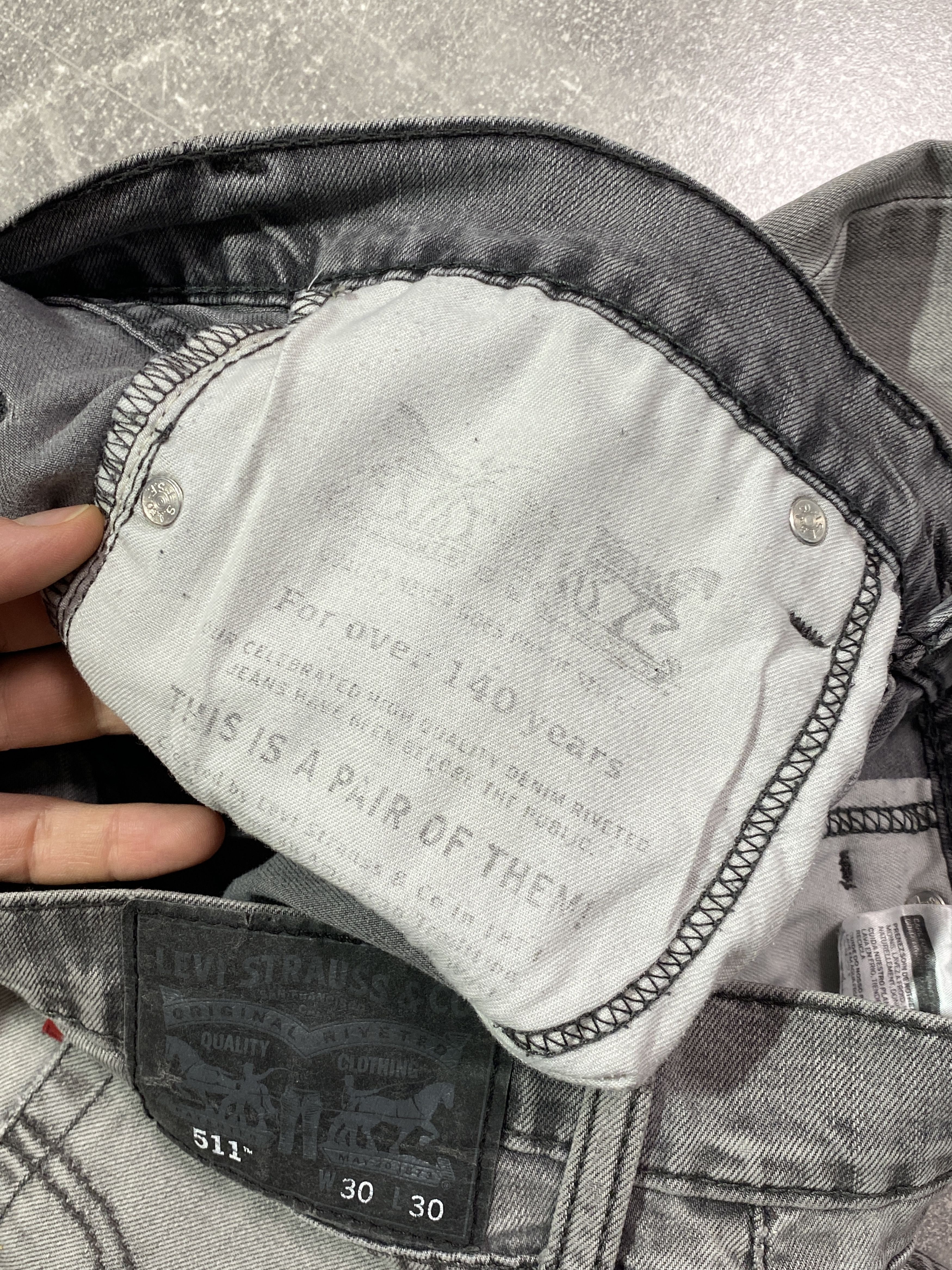 Levi's Vintage Y2K Levi’s 501 Denim Shorts Size US 30 / EU 46 - 9 Thumbnail