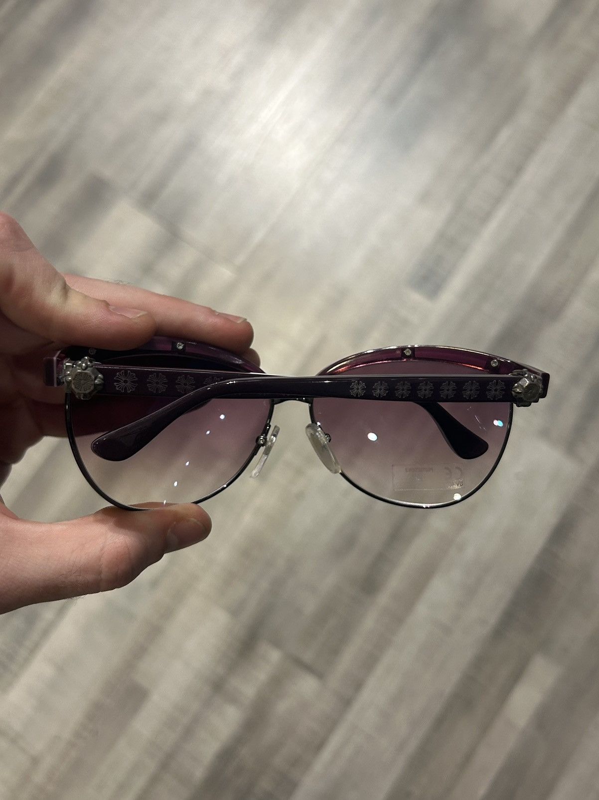 Chrome Hearts Chrome Hearts Ghoul Girl Sunglasses Size ONE SIZE - 8 Thumbnail