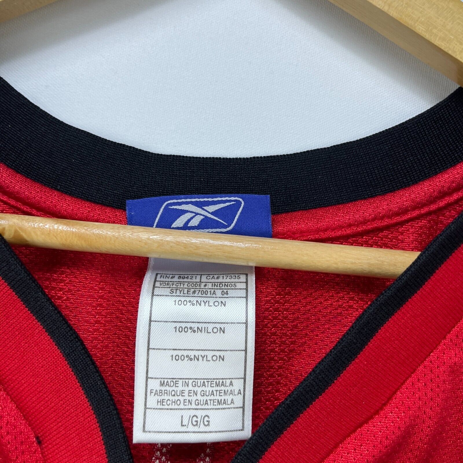 Reebok × Vintage Vintage Y2K Toronto Raptors Reebok Large Joey Graham Drake Size US L / EU 52-54 / 3 - 7 Thumbnail