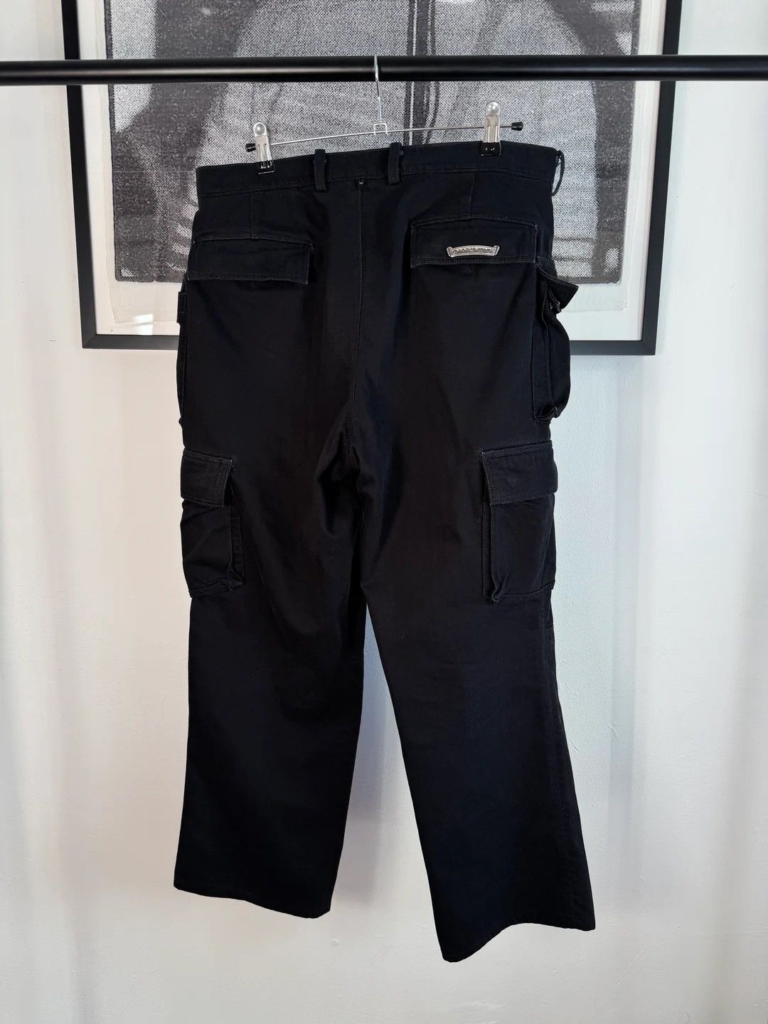 Chrome Hearts 🚭 GRAIL 🚭 90's FLEUR CARGO DOUBLE KNEE 8-POCKET CARGO PANTS Size US 34 / EU 50 - 8 Thumbnail