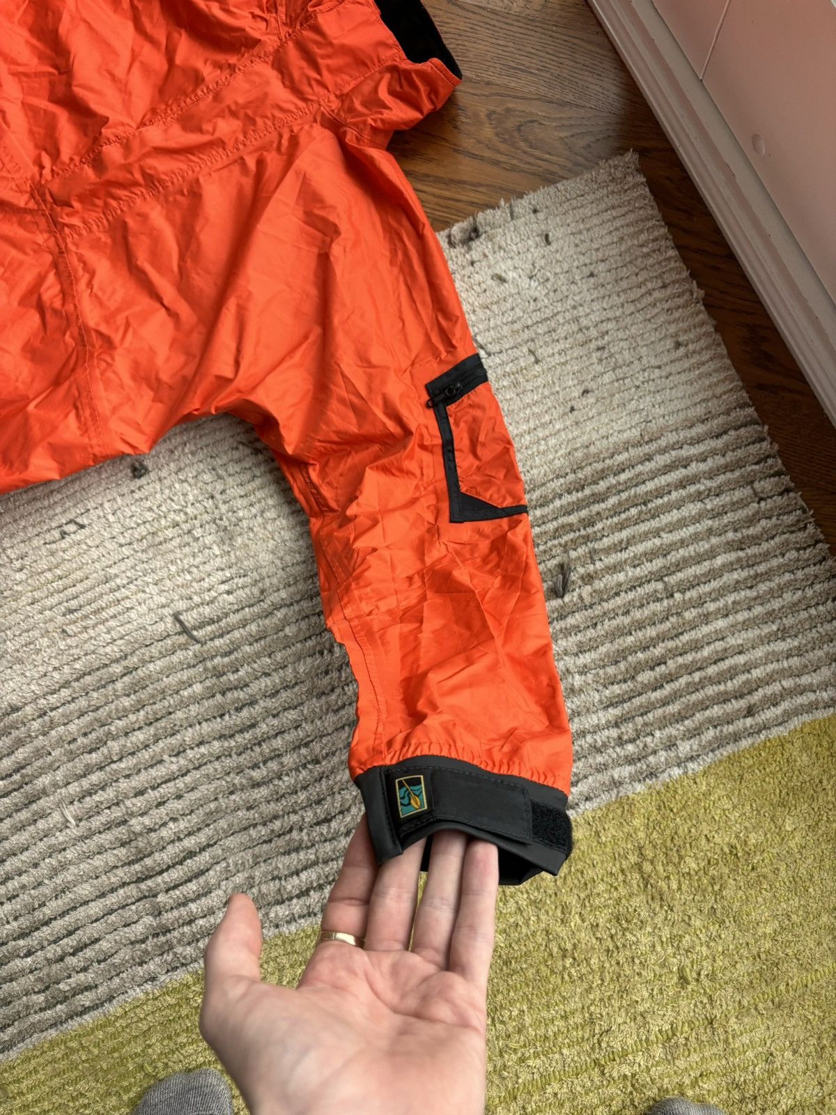 Kokatat Jacket Kayak Half Zip Anorak Taped Seam Shell Wind S