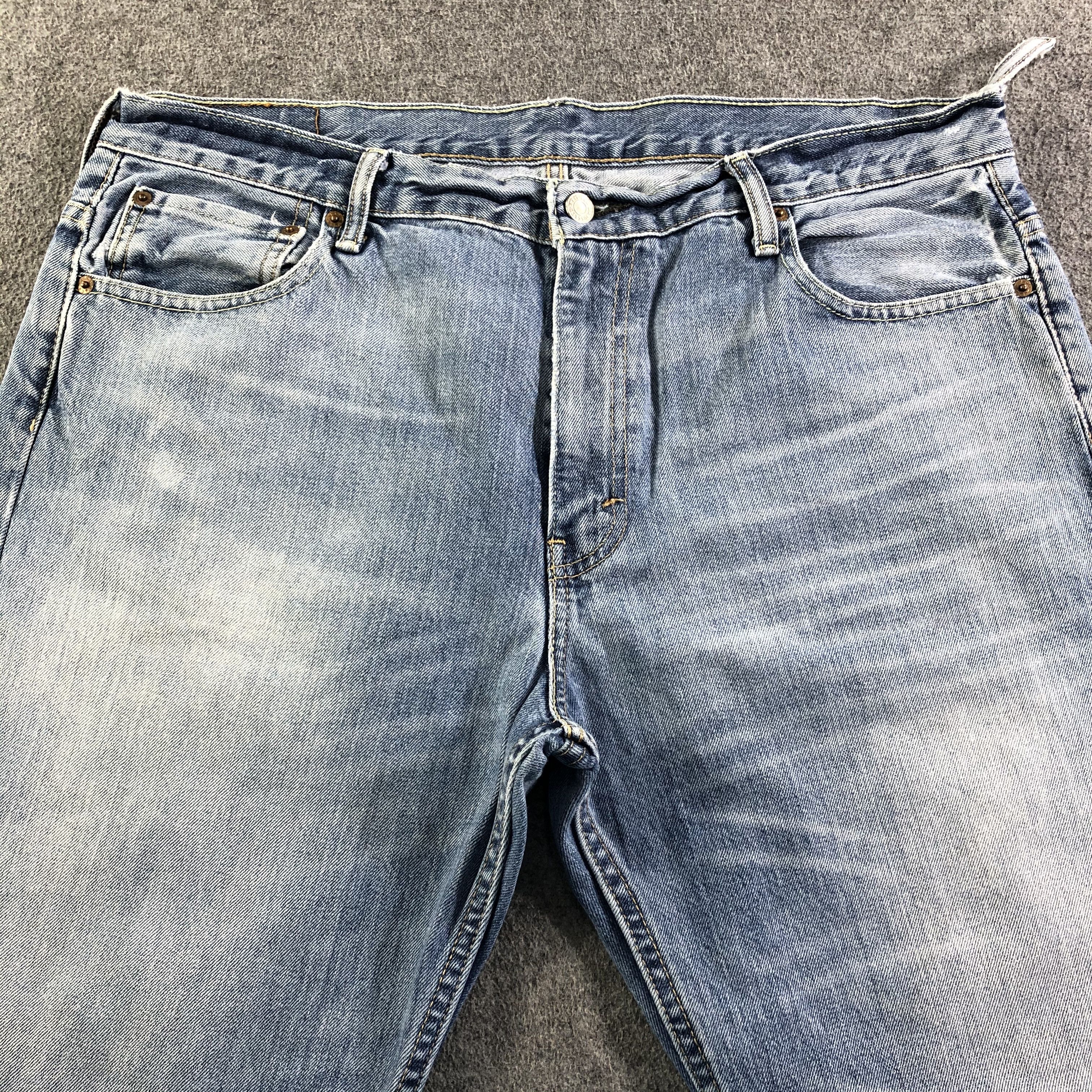 Levi's Vintage Blue Wash Levis 569 Jeans-J3501 Size US 39 - 3 Thumbnail