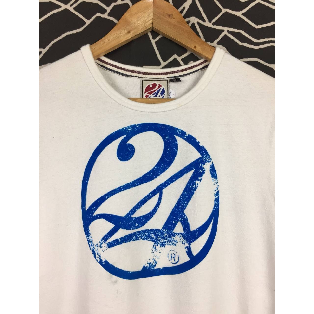 Japanese Brand 24 Karats Surf Authentic Hawaiian Originals Big Logo Tee Size US S / EU 44-46 / 1 - 8 Thumbnail