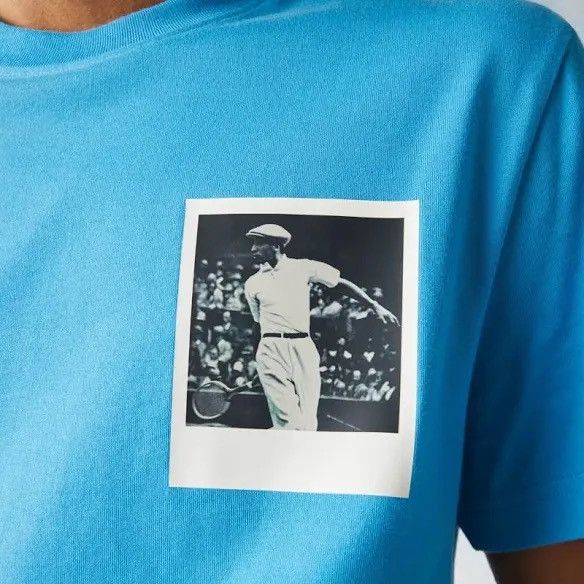 Lacoste × Polaroid Lacoste x Polaroid Thermosensitive Badge Photo Logo T Shirt Size US XXL / EU 58 / 5 - 3 Thumbnail
