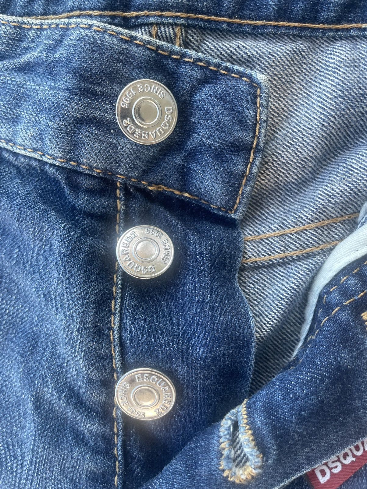 Designer × Dsquared2 Dsquared Distressed Cool Guy Jeans Size US 29 - 5 Thumbnail