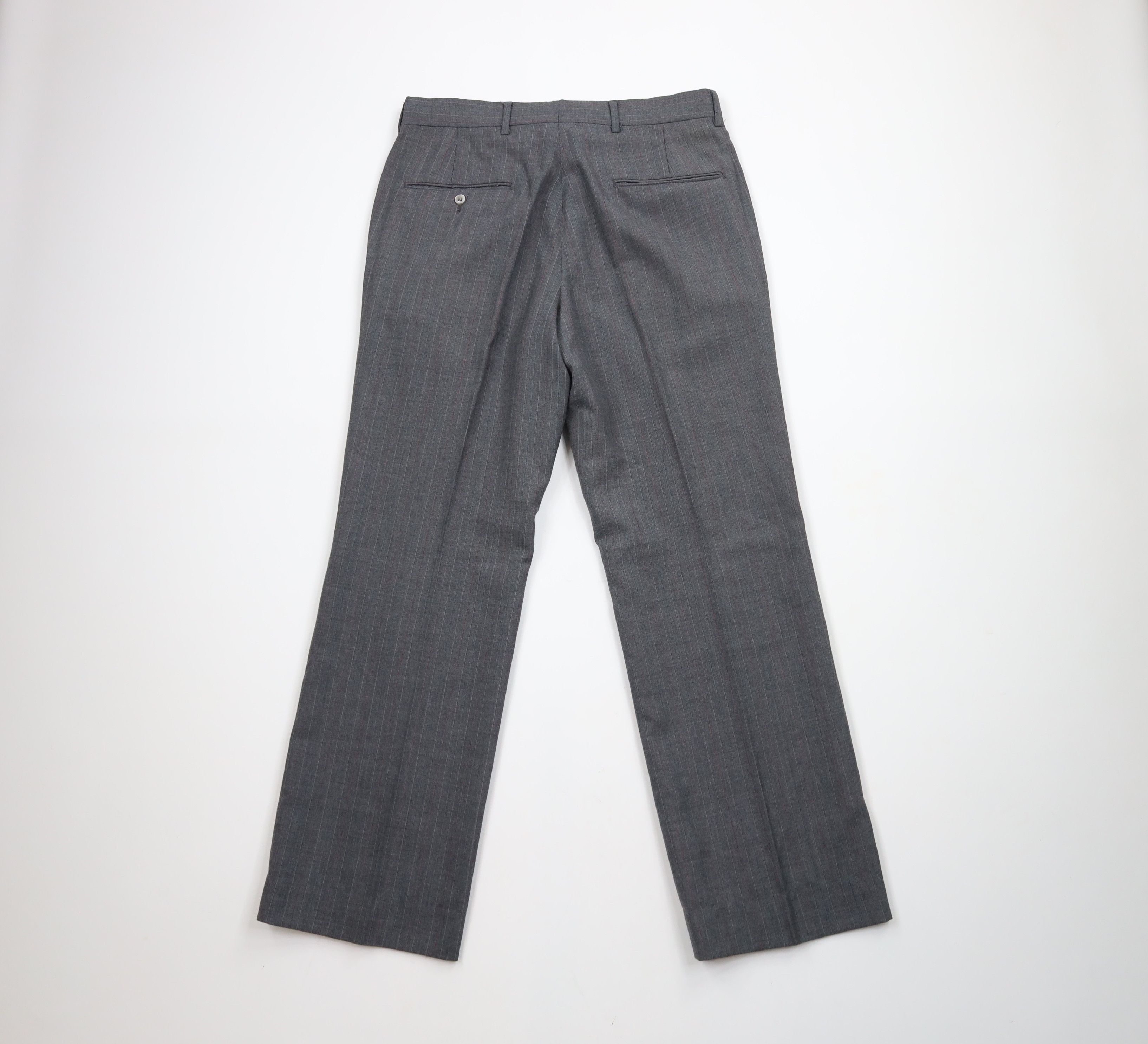 Vintage Vintage 70s Streetwear Rainbow Striped Wide Leg Chino Pants Size US 30 / EU 46 - 7 Thumbnail