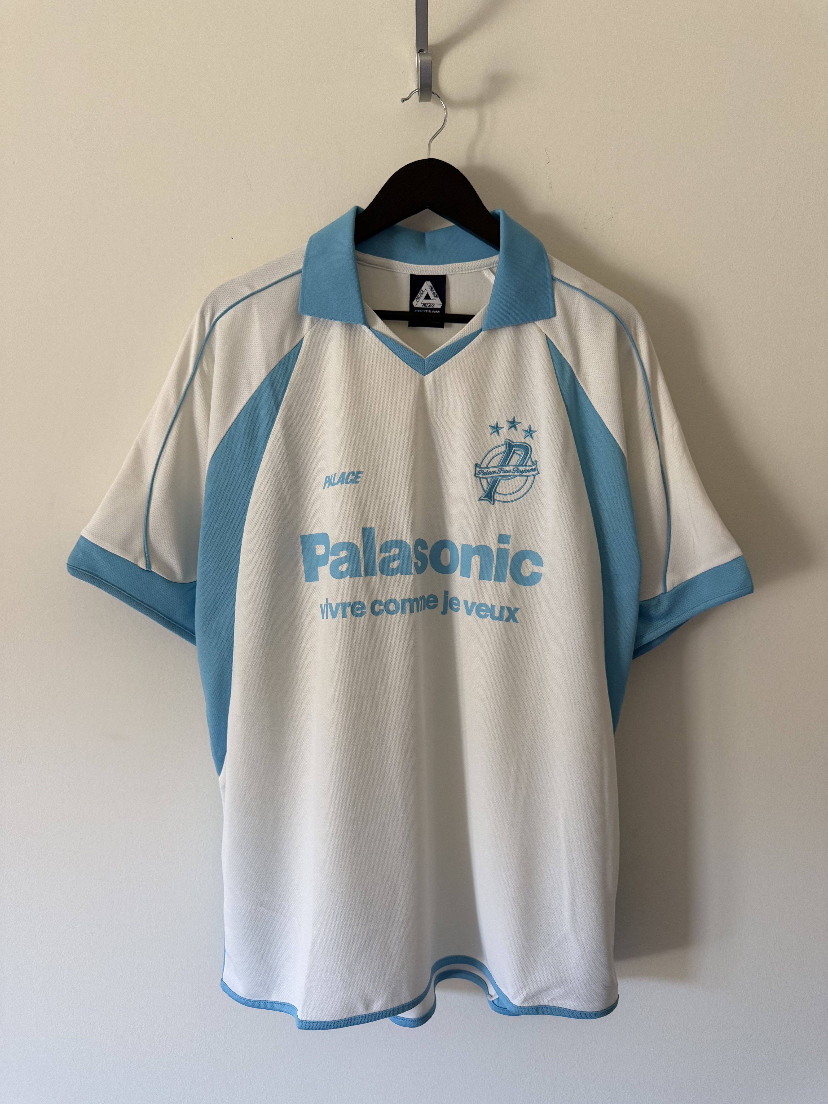Palace Palace Skateboards Persailles Football Top White | Grailed
