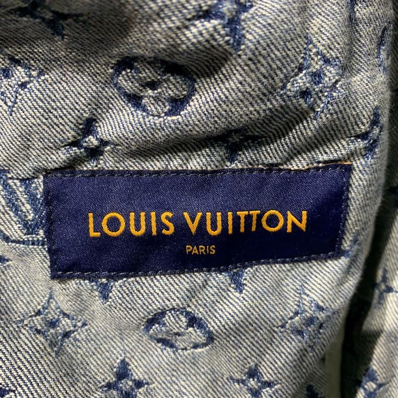 Louis Vuitton Louis Vuitton full print denim jacket -2505 Size US L / EU 52-54 / 3 - 3 Thumbnail