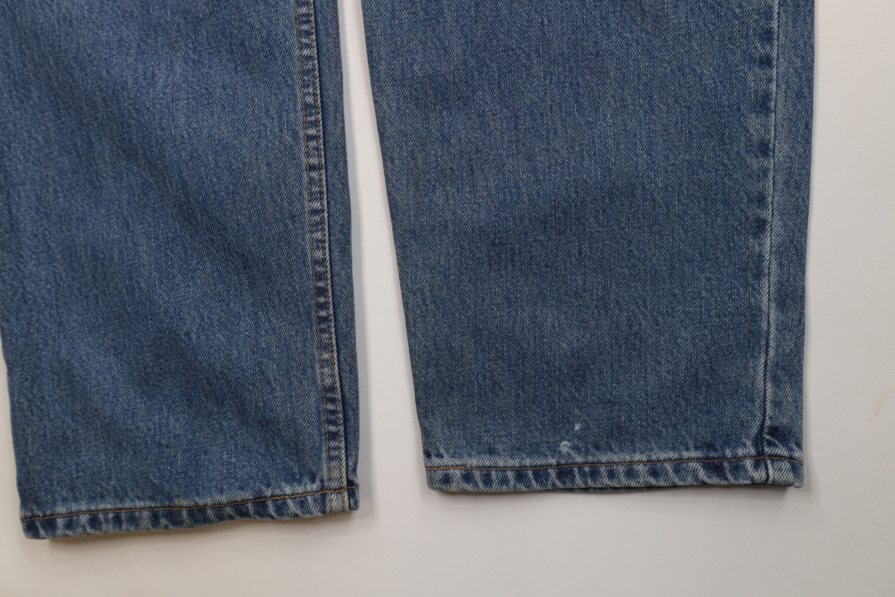 Levi's Vintage Y2K 2002 Levis 550 Relaxed Fit Denim Jeans Blue USA Size US 38 / EU 54 - 5 Thumbnail