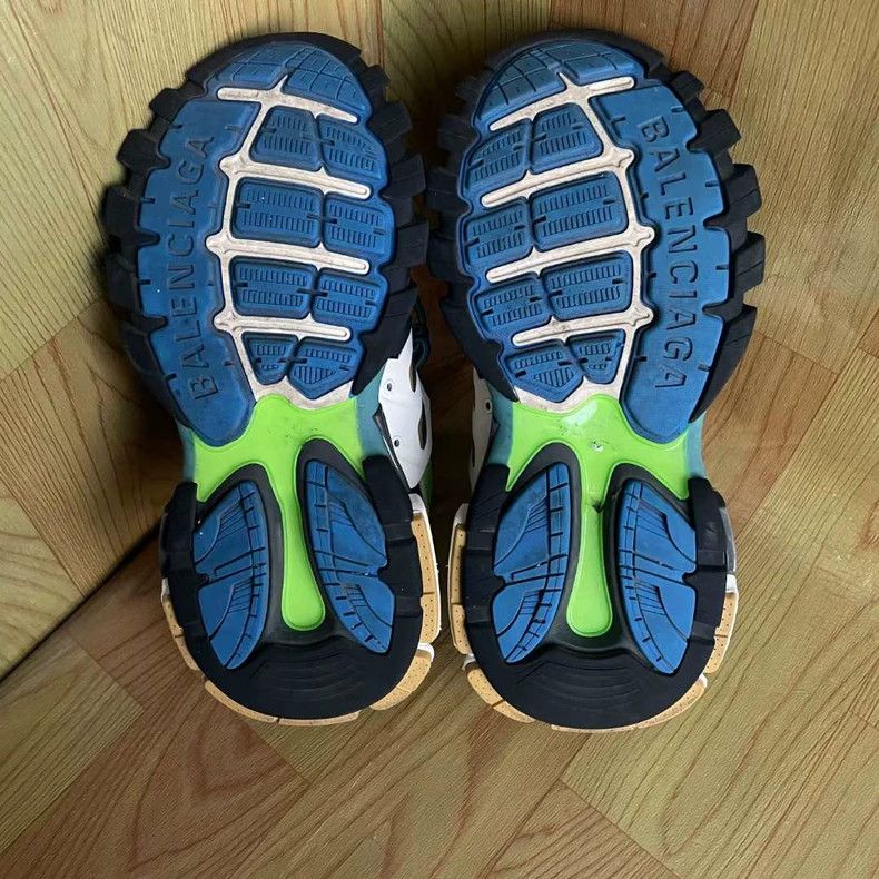 Balenciaga Balenciaga Black and green shoes 2502-Nextarrow Size US 7 / EU 40 - 8 Thumbnail