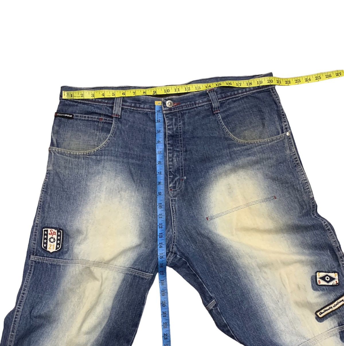 Southpole VINTAGE SOUTHPOLE BAGGY JNCO STYLE Denim Size US 40 / EU 56 - 15 Thumbnail