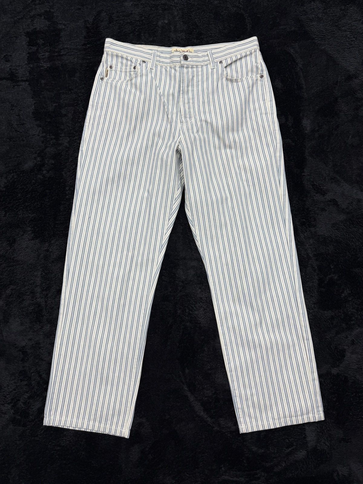 stussy BIGOL jean ホワイト Stussy BIG OL' JEAN OVERDYED W28 22AW バギーデニム ホワイト