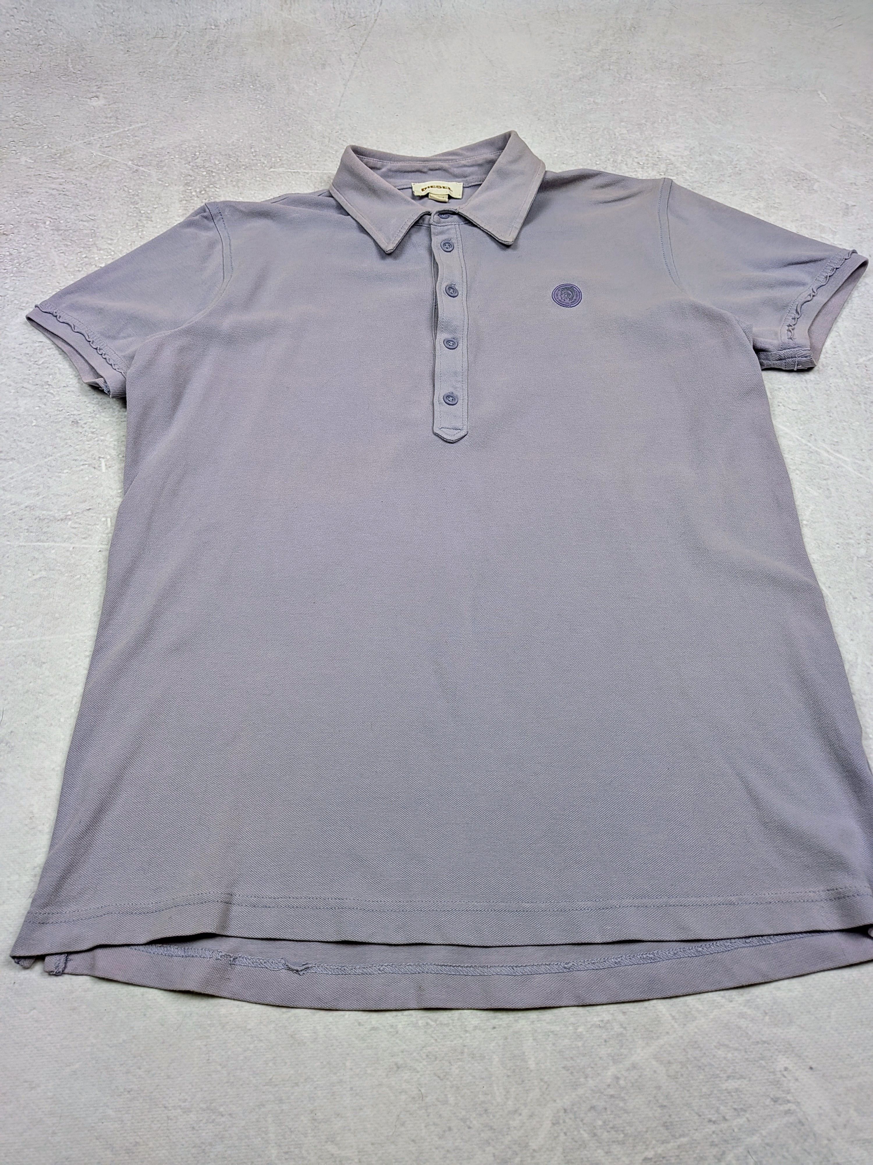 Diesel Diesel Vintage Y2K Polo Shirt Punk Logo Size L Women Size L / US 10 / IT 46 - 3 Thumbnail