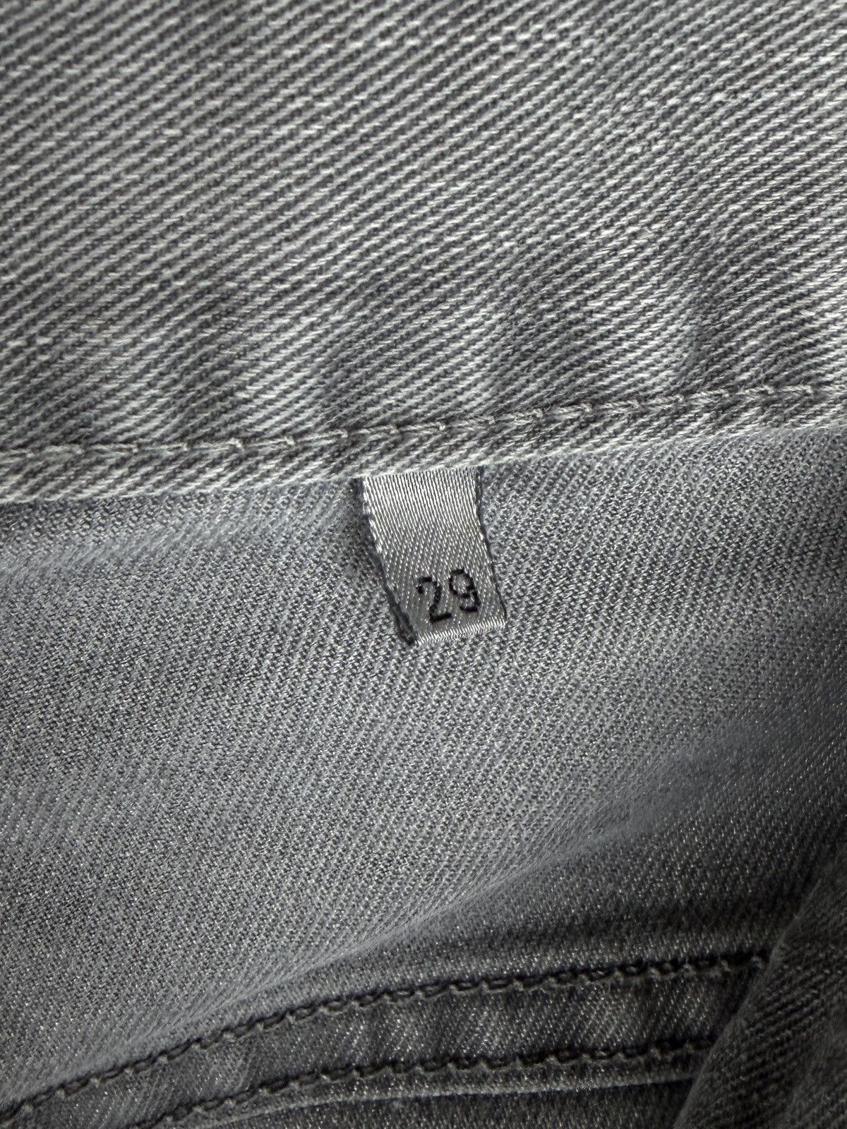 Dior SS11 Dior Homme Faded Distressed Gray Denim Jeans KVA Size US 29 - 7 Thumbnail