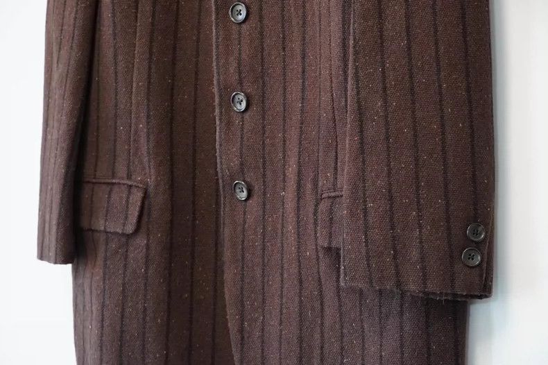 Yohji Yamamoto Yohji Yamamoto 93 AW Stripe and Dots Sheepskin Jacket 2505- Size US M / EU 48-50 / 2 - 4 Thumbnail