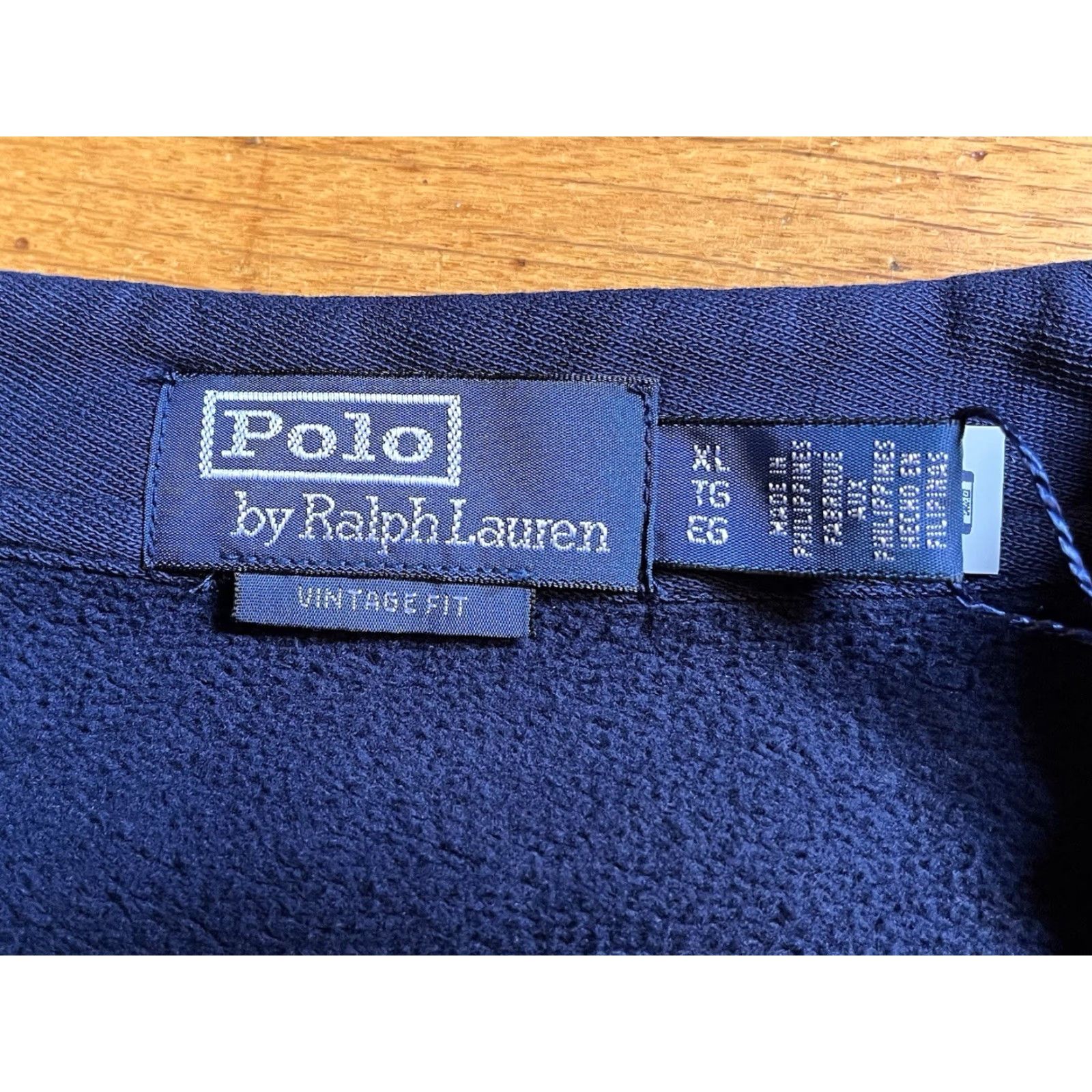 Polo Ralph Lauren Polo Ralph Lauren Naval Air Base Cardigan Sweater Men’s XL Blue Navy Pattern Logo 90s Vintage? Size US XL / EU 56 / 4 - 5 Thumbnail