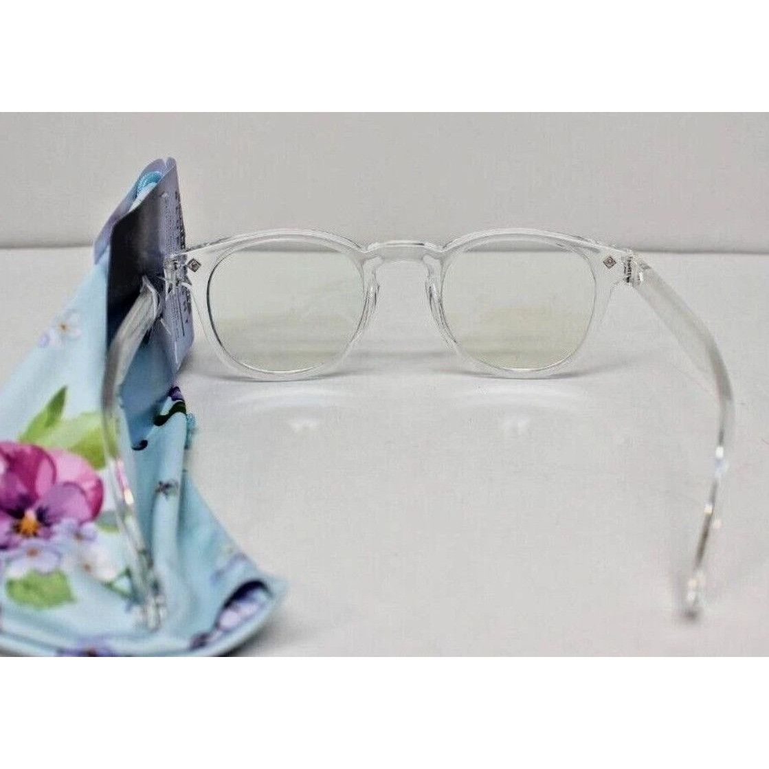 Foster Grant Foster Grant Blue Light Blocking Glasses Norie Clear Scratch Size ONE SIZE - 3 Thumbnail