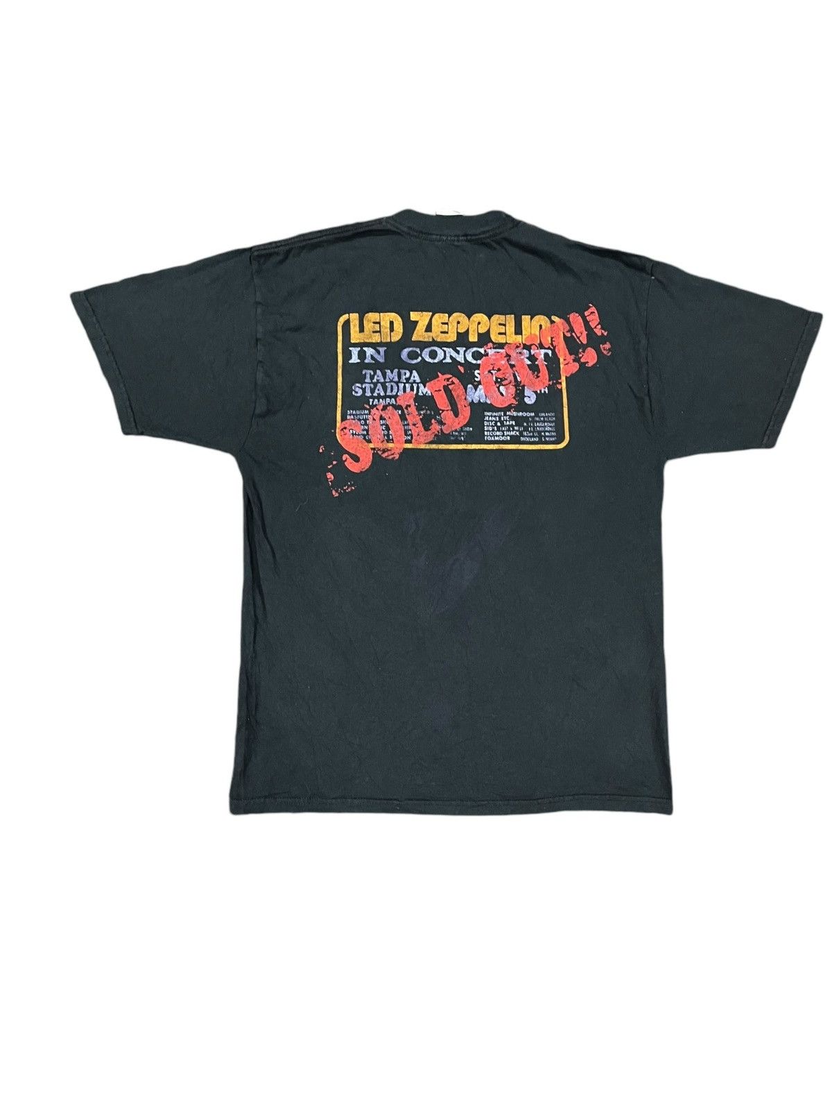 Band Tees × Led Zeppelin Led Zeppelin Tampa Stadium Tour Concert Tee Size US L / EU 52-54 / 3 - 6 Thumbnail