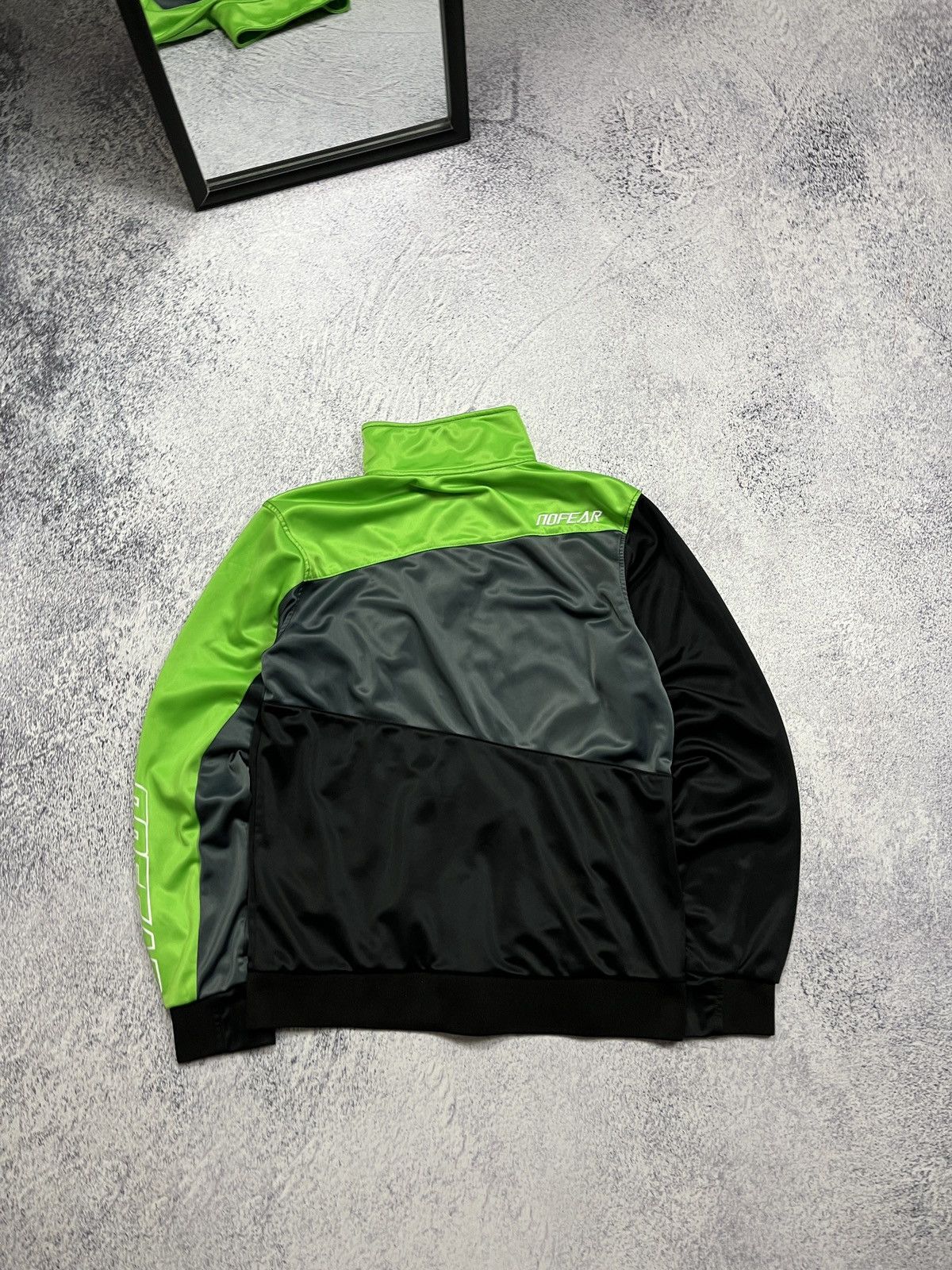 Japanese Brand No Fear Track Jacket Big Logo Hype Y2K Streetwear Size US S / EU 44-46 / 1 - 9 Thumbnail