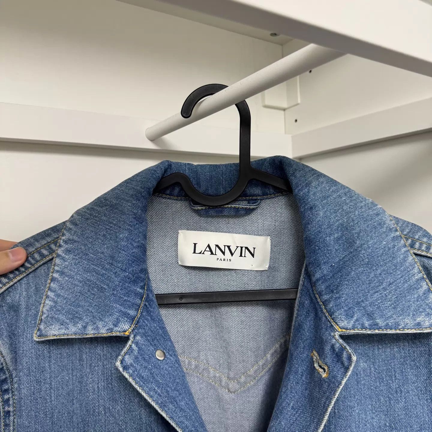 Lanvin Lanvin x Batman Batmobile Denim Jacket Men's Blue 46 99 New Size US S / EU 44-46 / 1 - 2 Thumbnail