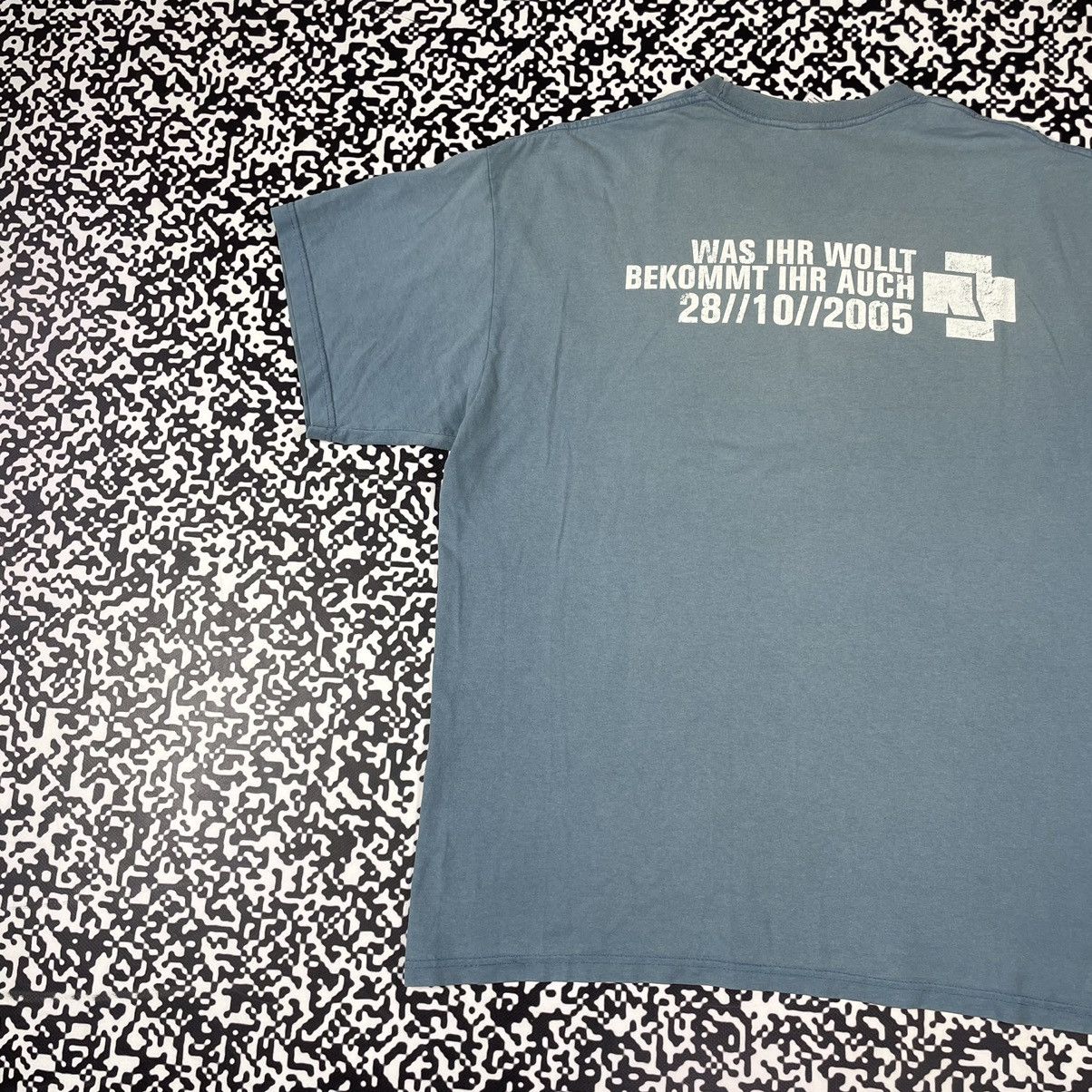 Band Tees × Vintage Vintage 00s Rammstein RosenRot 2005 Band Rock T-shirt Size US XL / EU 56 / 4 - 9 Thumbnail