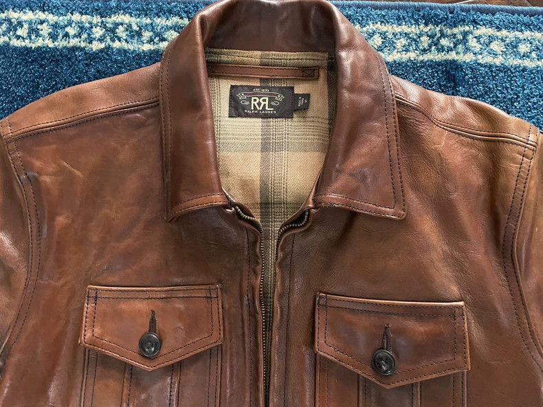 RRL Ralph Lauren RRL Ralph Lauren Fenton Leather Jacket leather jacket Size US S / EU 44-46 / 1 - 3 Thumbnail