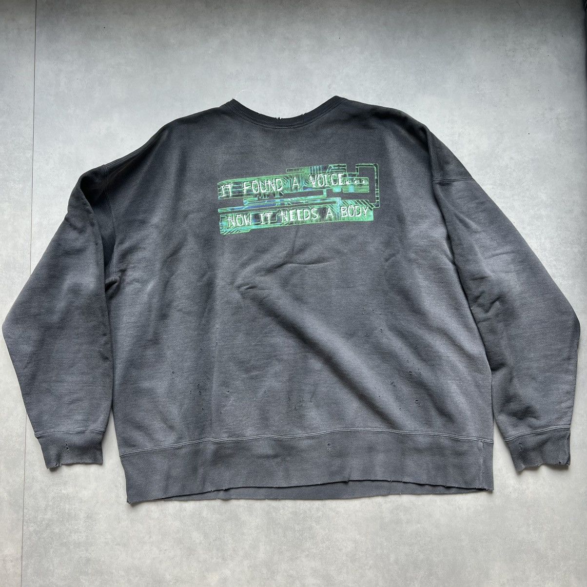 Saint Michael Saint Michael x Ghost In The Shell Sweatshirt Size US XXL / EU 58 / 5 - 2 Thumbnail
